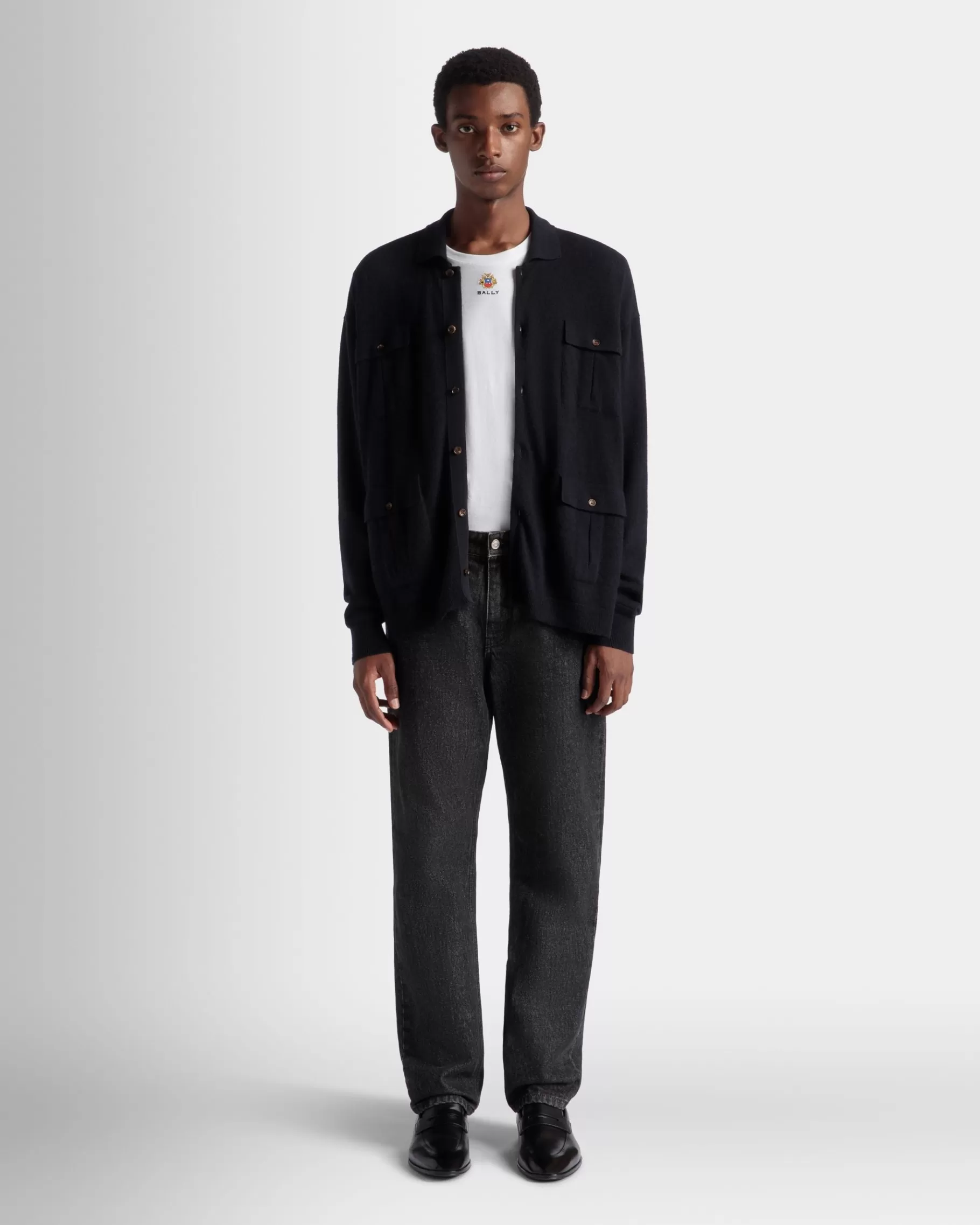 Pants<Bally 5-Pocket Pants In Cotton Grey