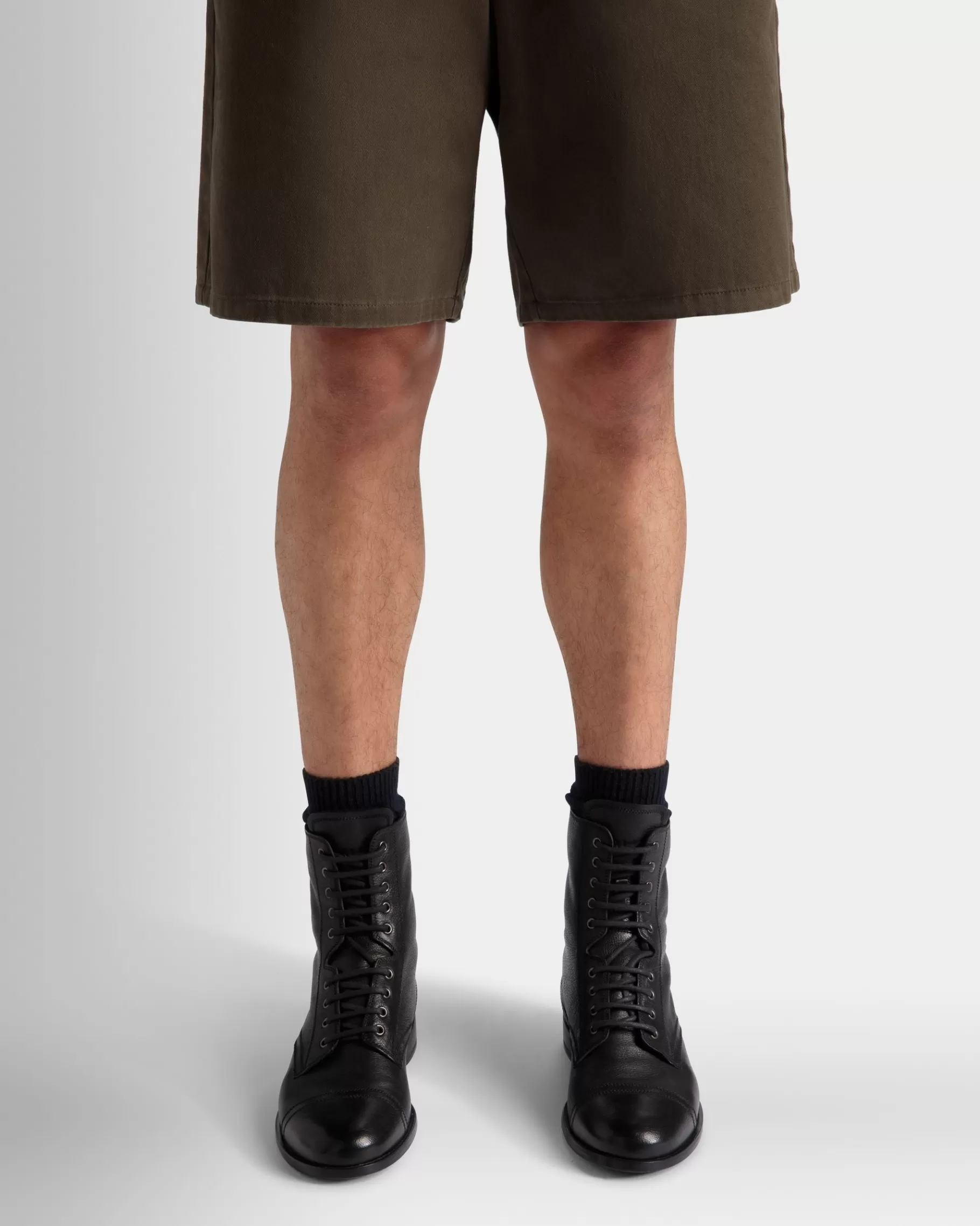 Boots & Ankle Boots<Bally Adrien Brody Travel Collection Bootie In Leather Black