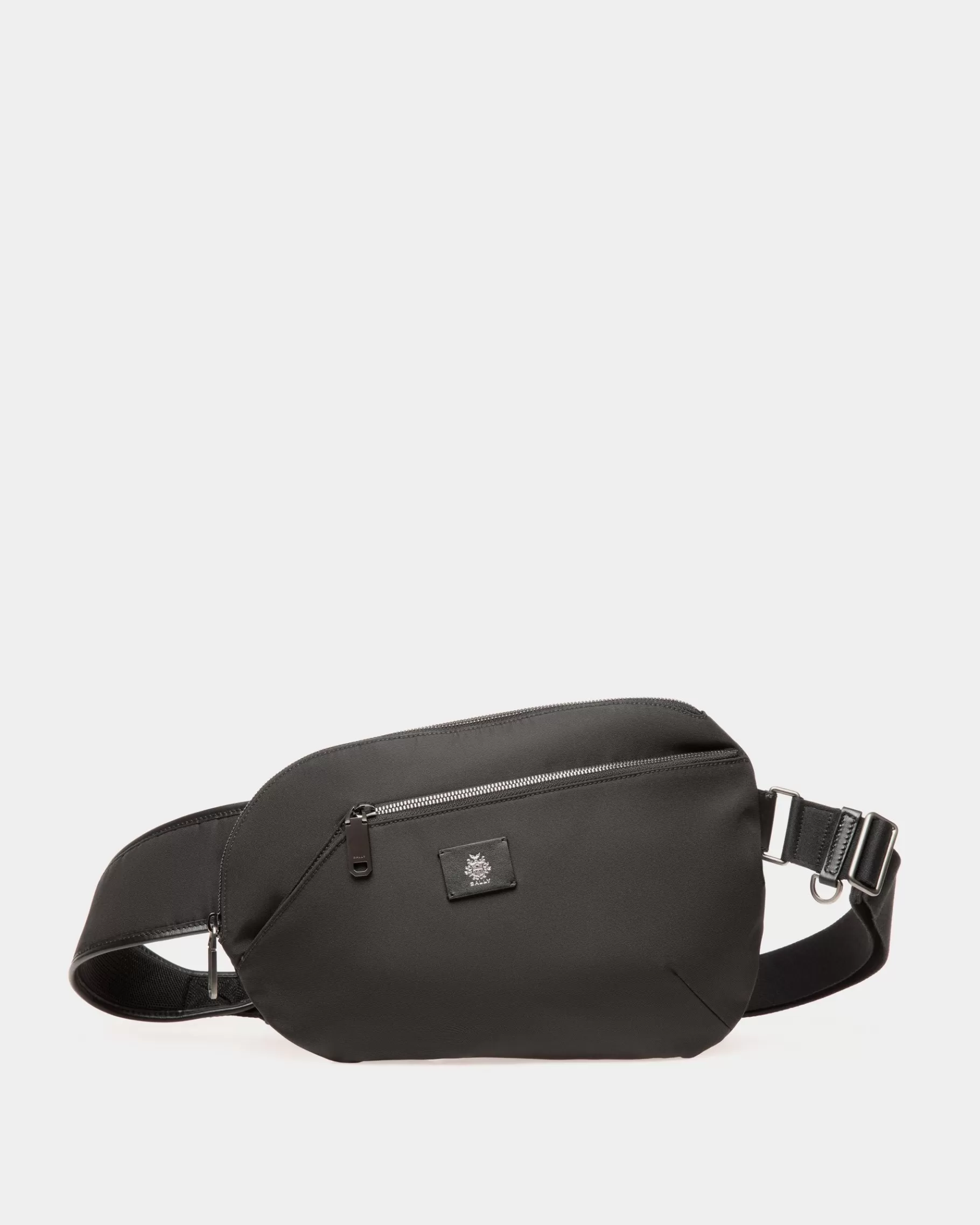 Messenger Bags<Bally Adrien Brody Travel Collection Crossbody In Nylon Black