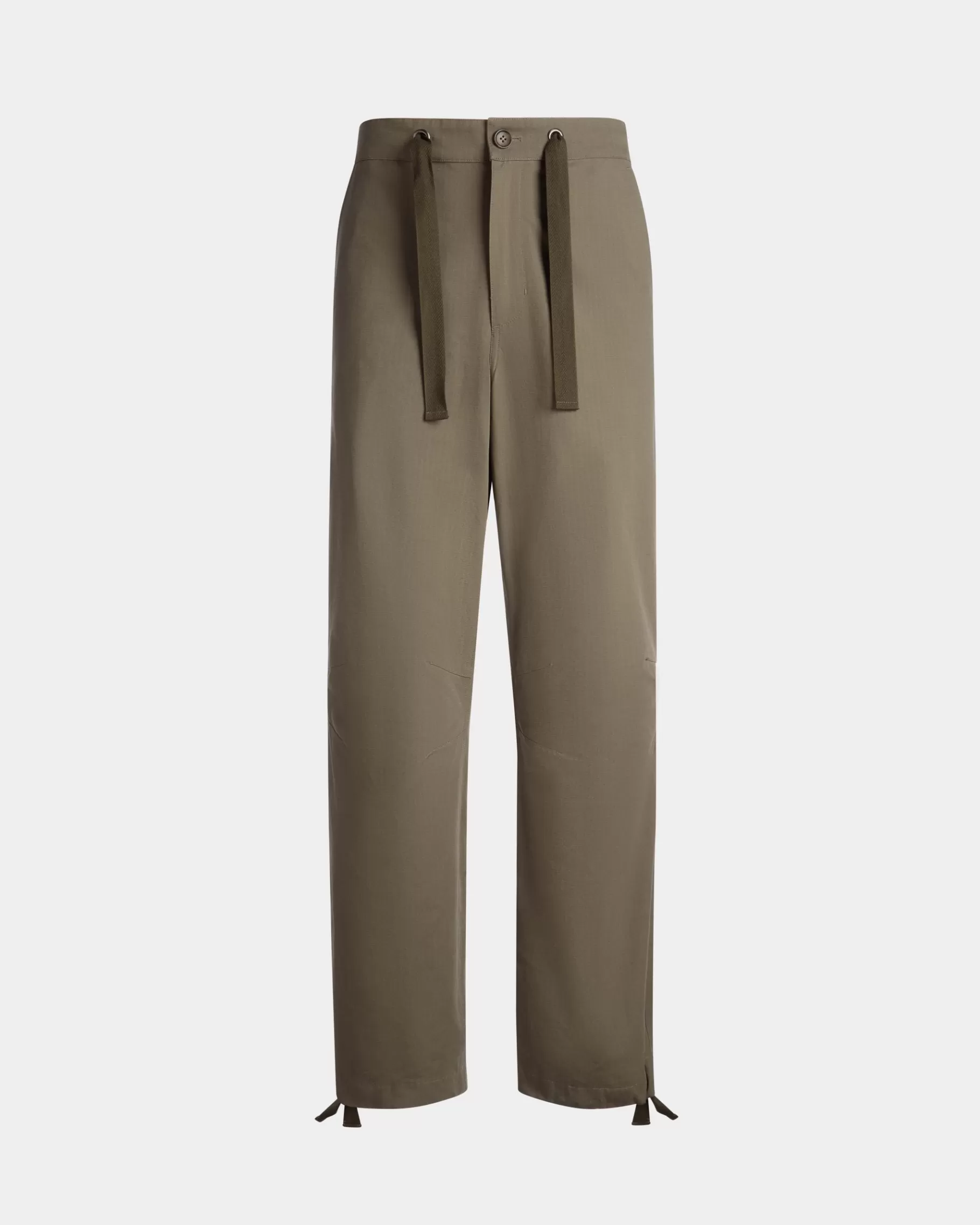 Pants<Bally Adrien Brody Travel Collection Pants In Military Cotton Green