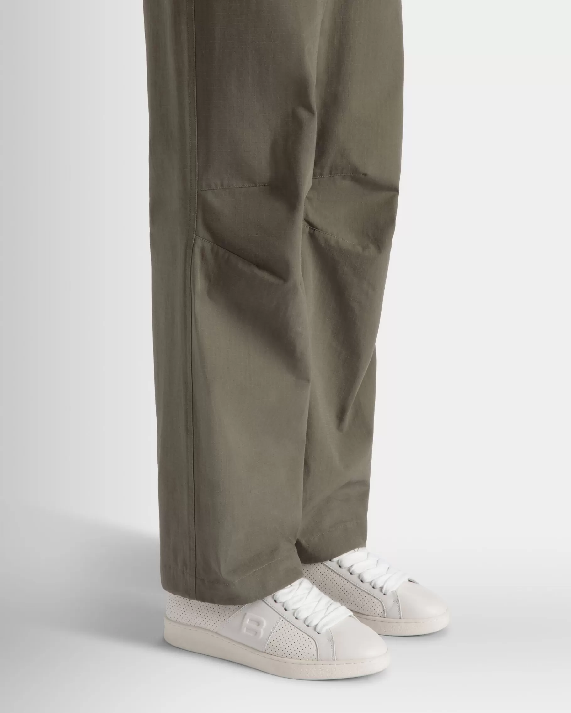 Sneakers<Bally Adrien Brody Travel Collection Sneaker In Leather White