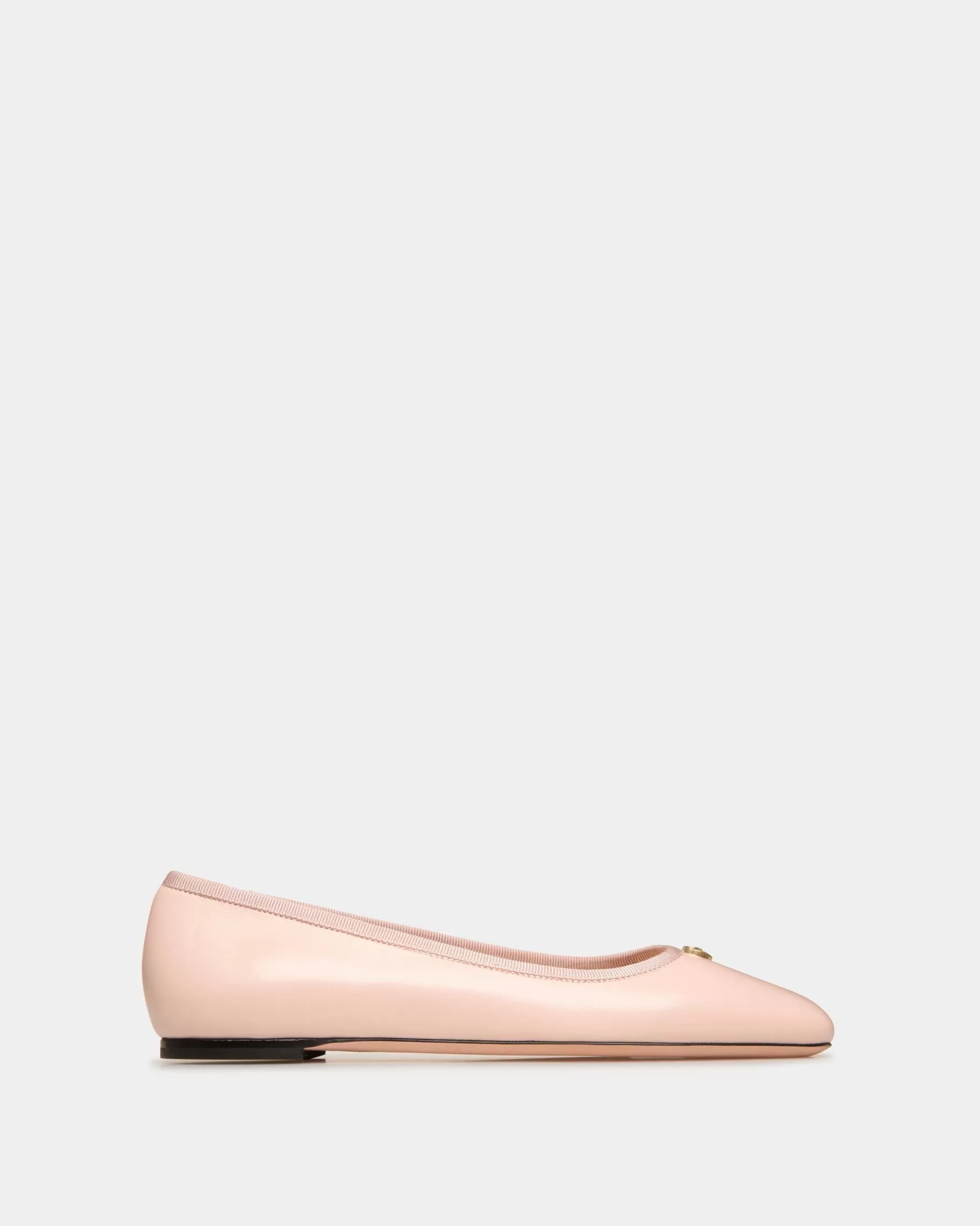 Flats & Moccasins<Bally rina Flat In Light Nappa Leather Pink