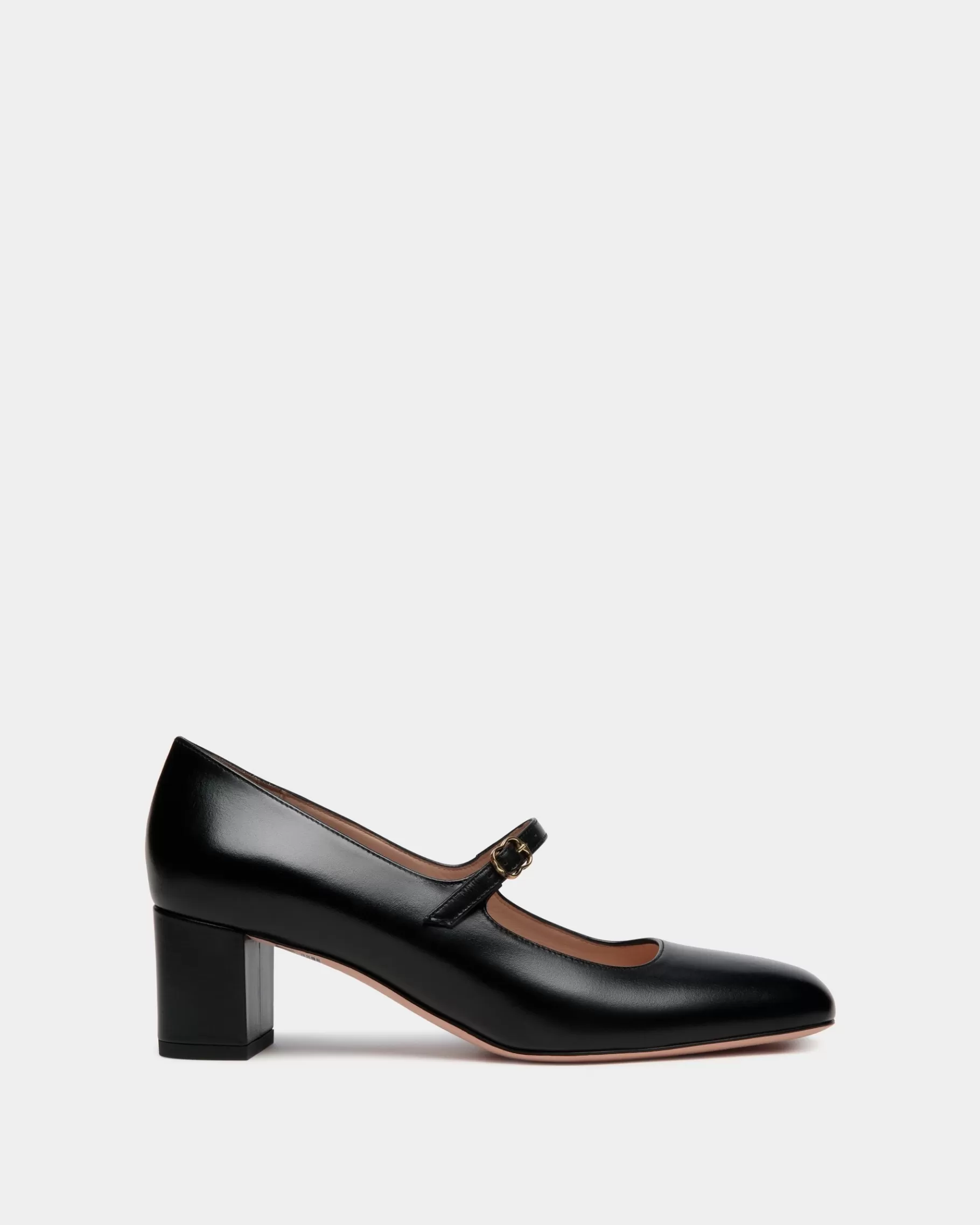 Pumps<Bally rina Mary-Jane Pump In Leather Black