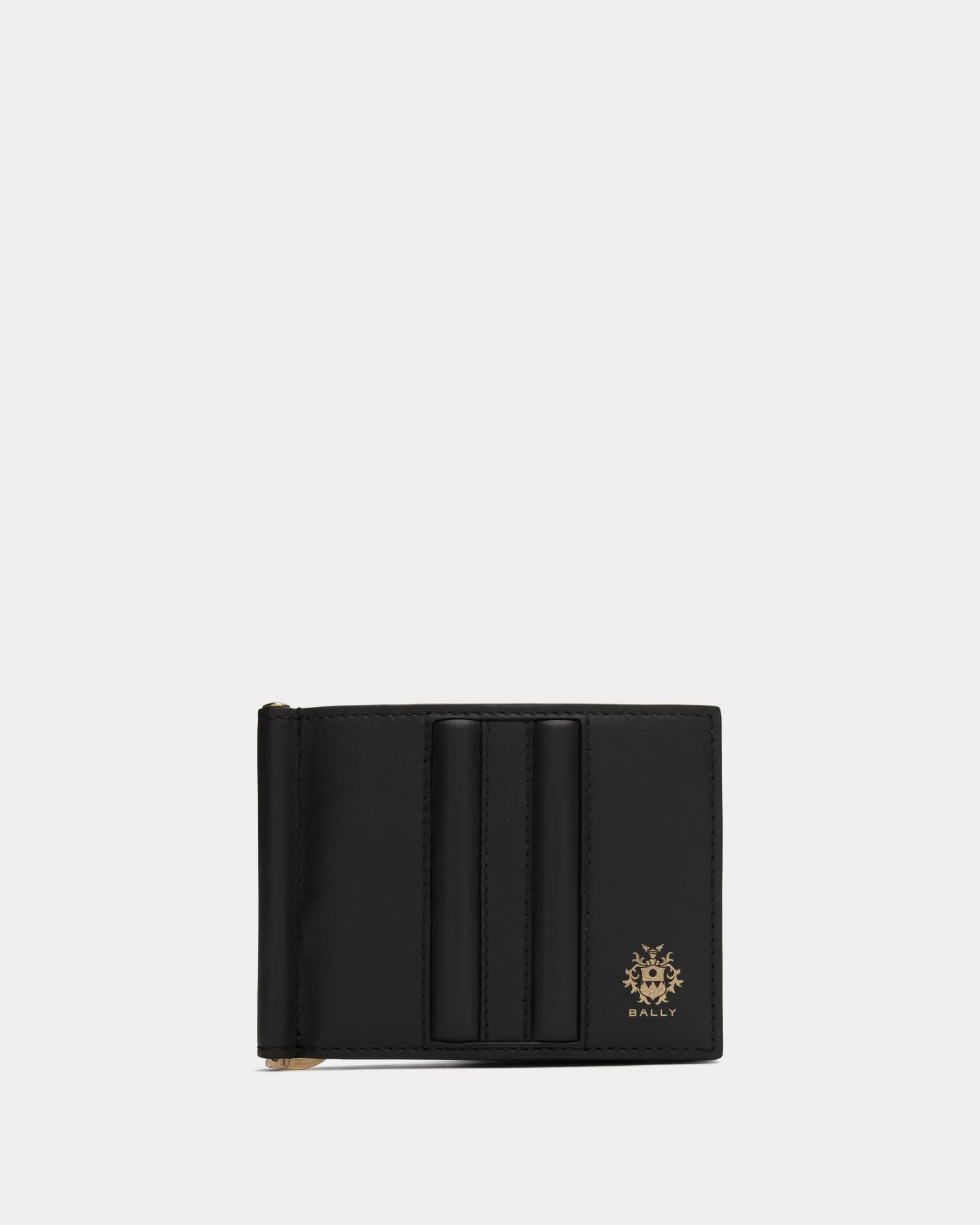 Wallets & Card Holders<Bally Beckett Bifold in Leather Black