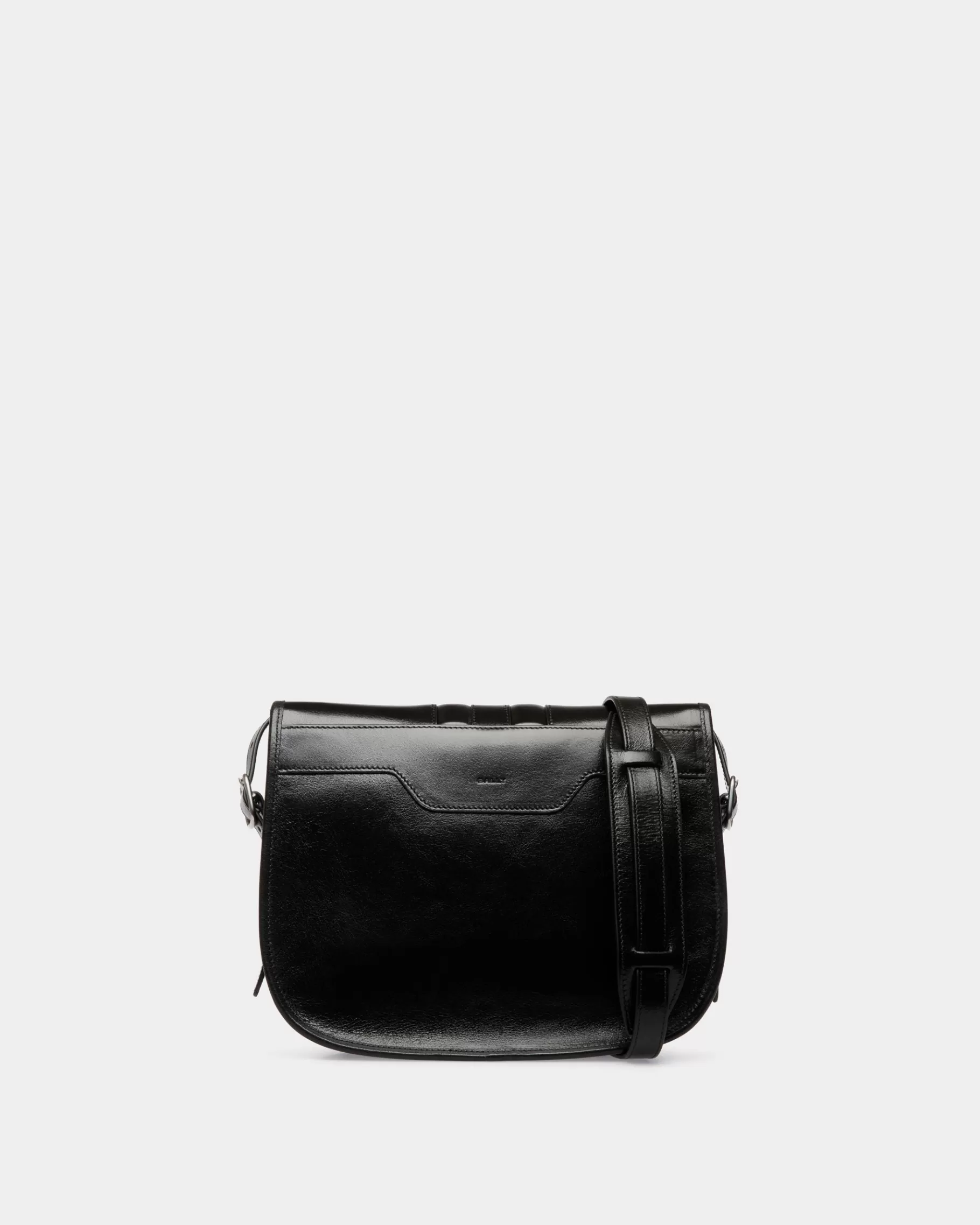 Messenger Bags<Bally Beckett Crossbody Bag In Leather Black