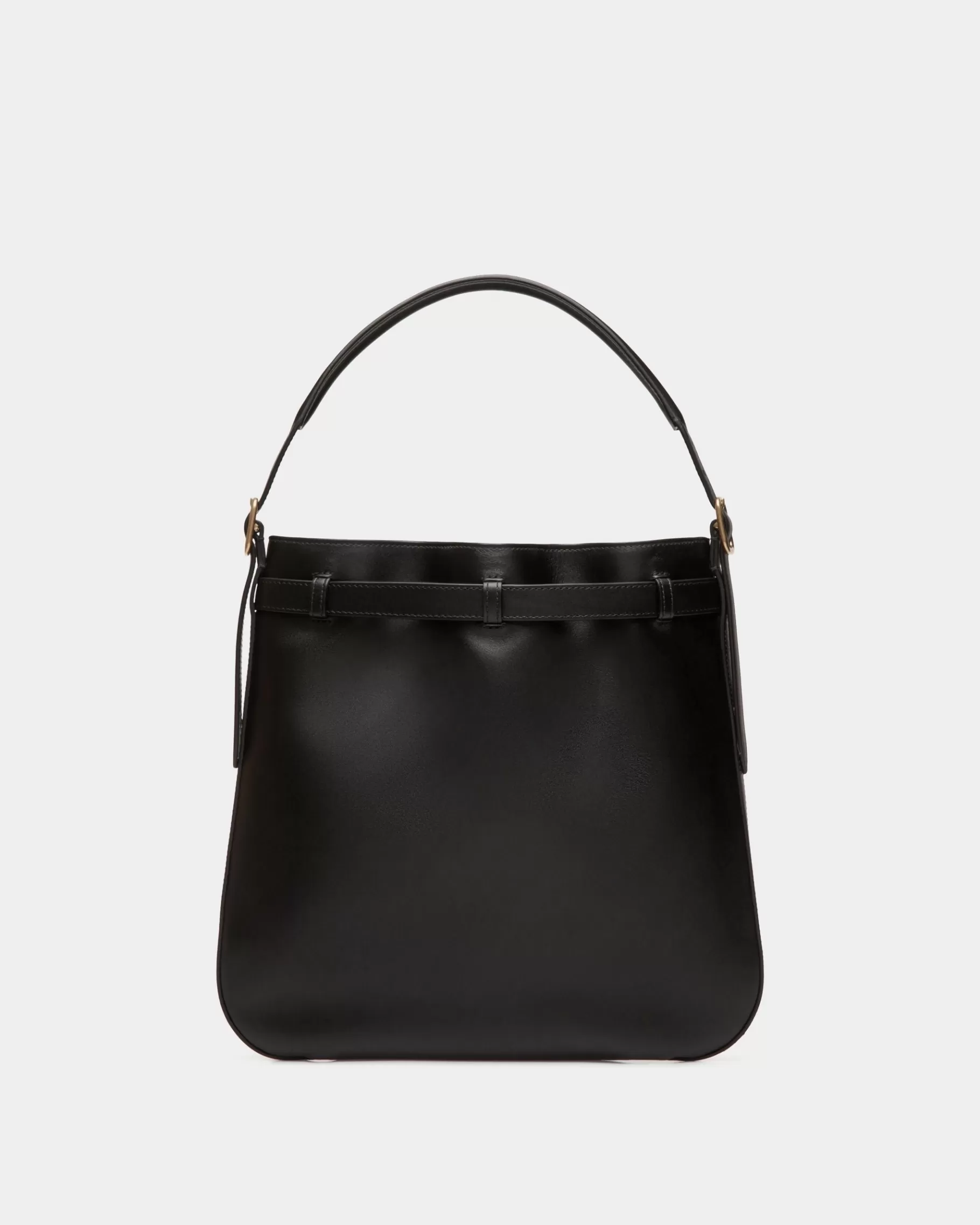 Messenger Bags<Bally Beckett Crossbody Bag In Leather Black