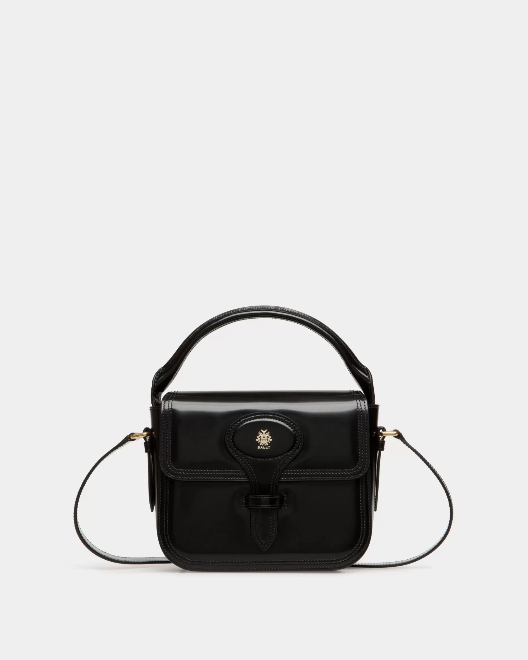 Mini & Belt Bags<Bally Beckett Minibag In Brushed Leather Black