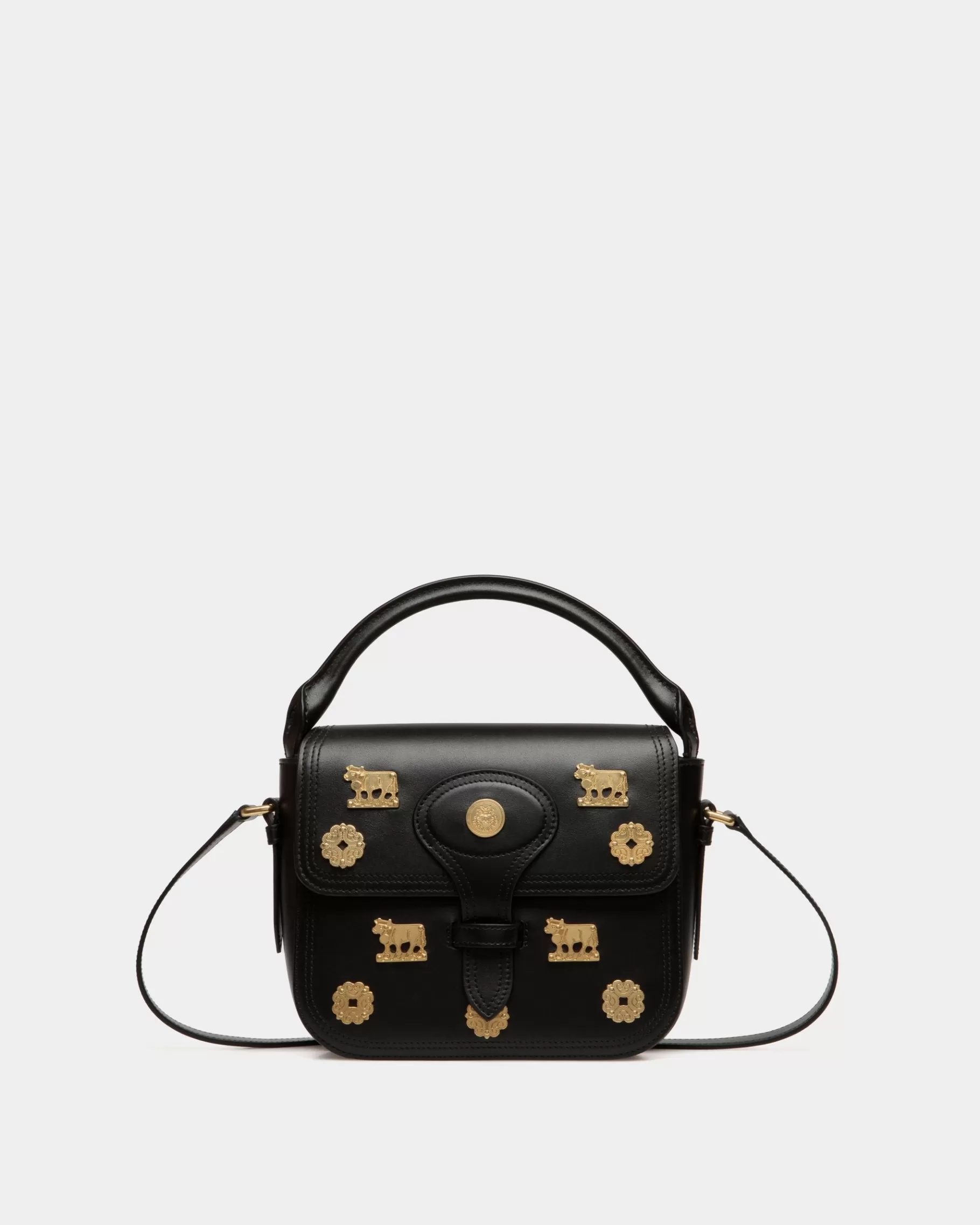 Mini & Belt Bags<Bally Beckett Minibag In Leather with Studs Black