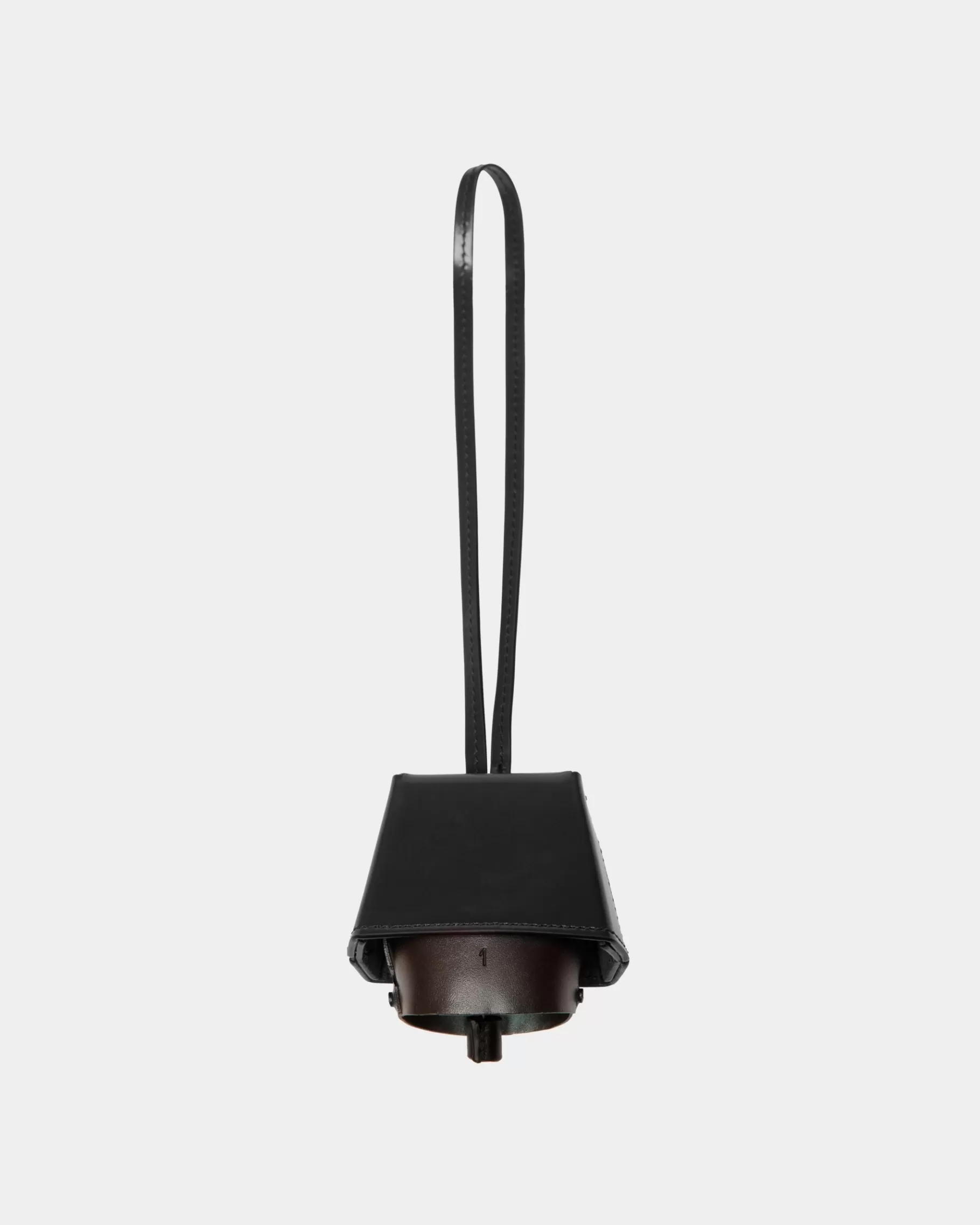Small Accessories<Bally Belle Charm in Brushed Leather Black