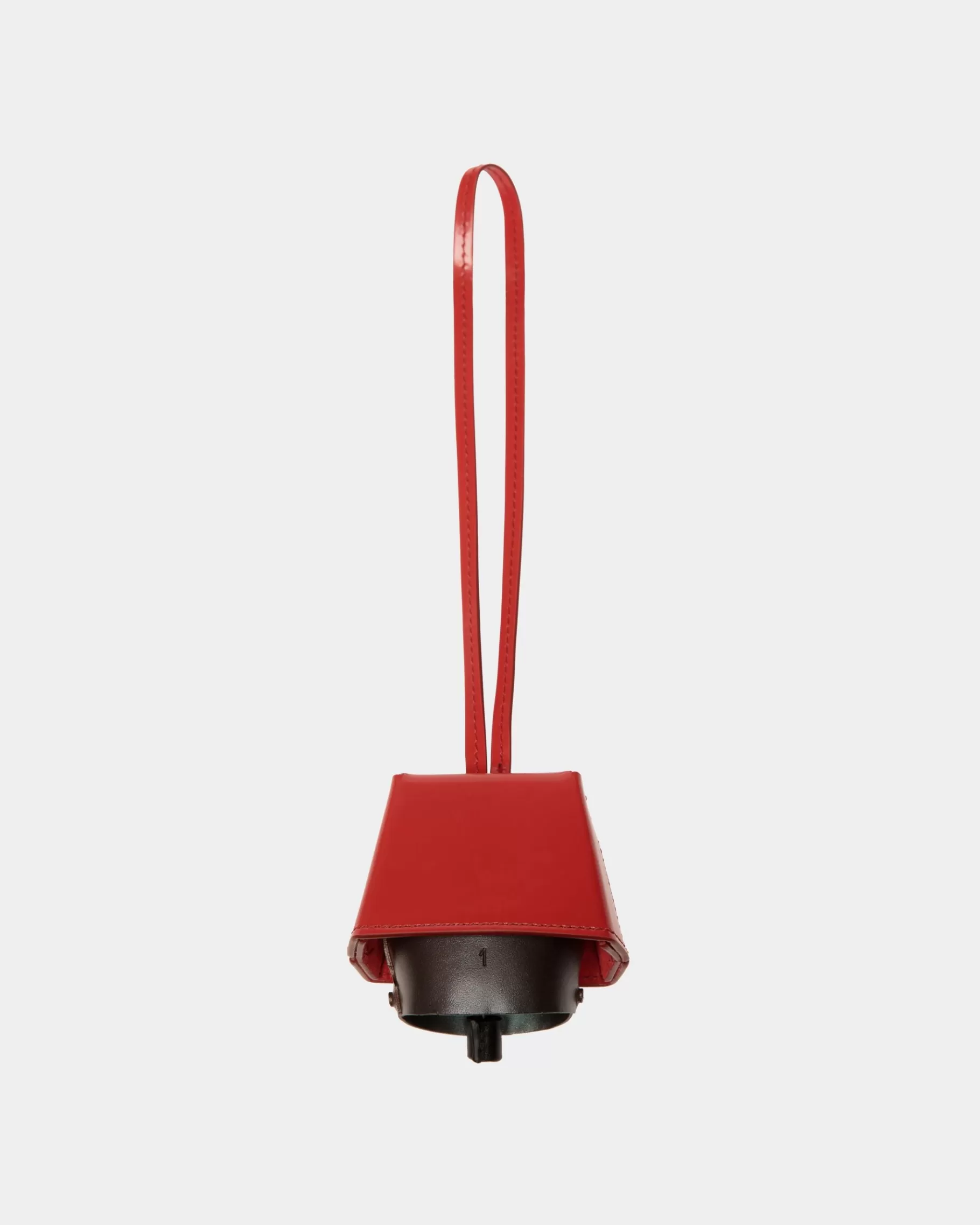 Small Accessories<Bally Belle Charm in Candy Brushed Leather Red