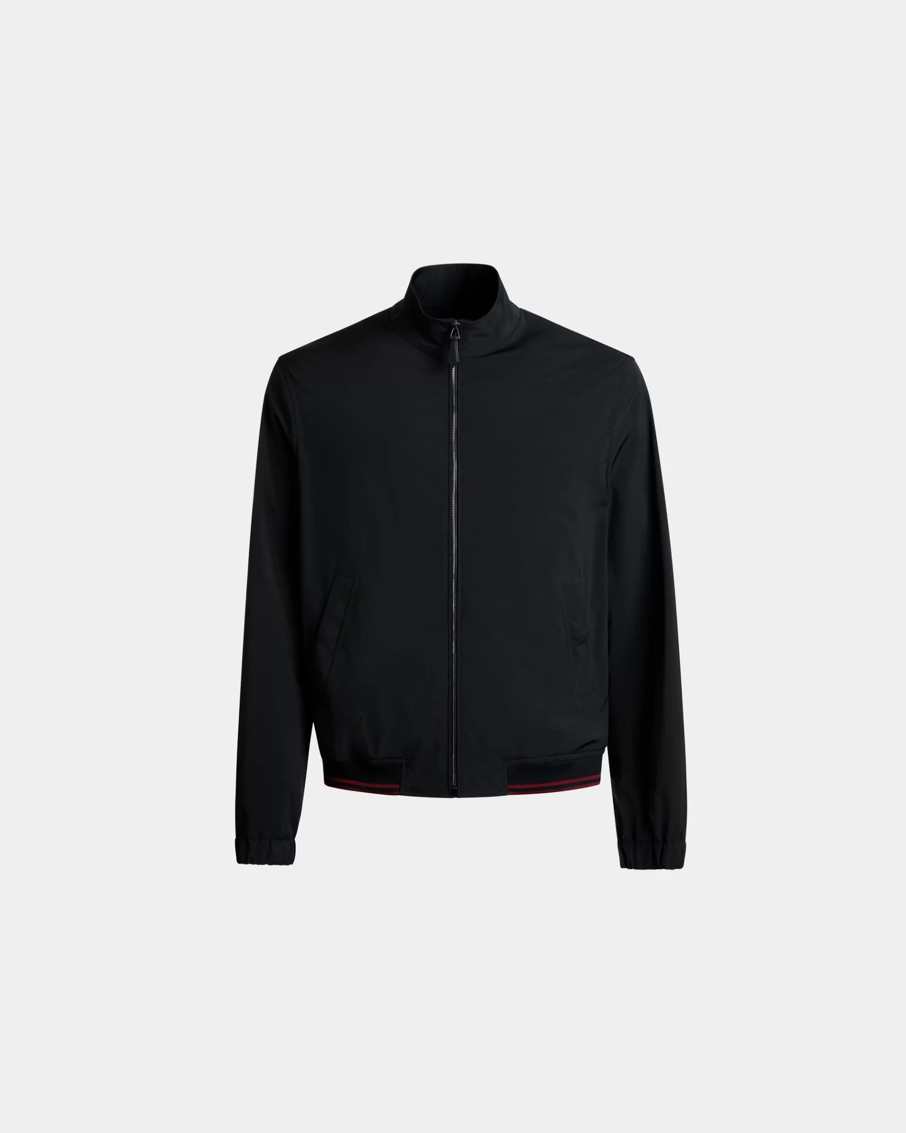 Coats & Jackets<Bally Blouson In Navy Nylon Blue