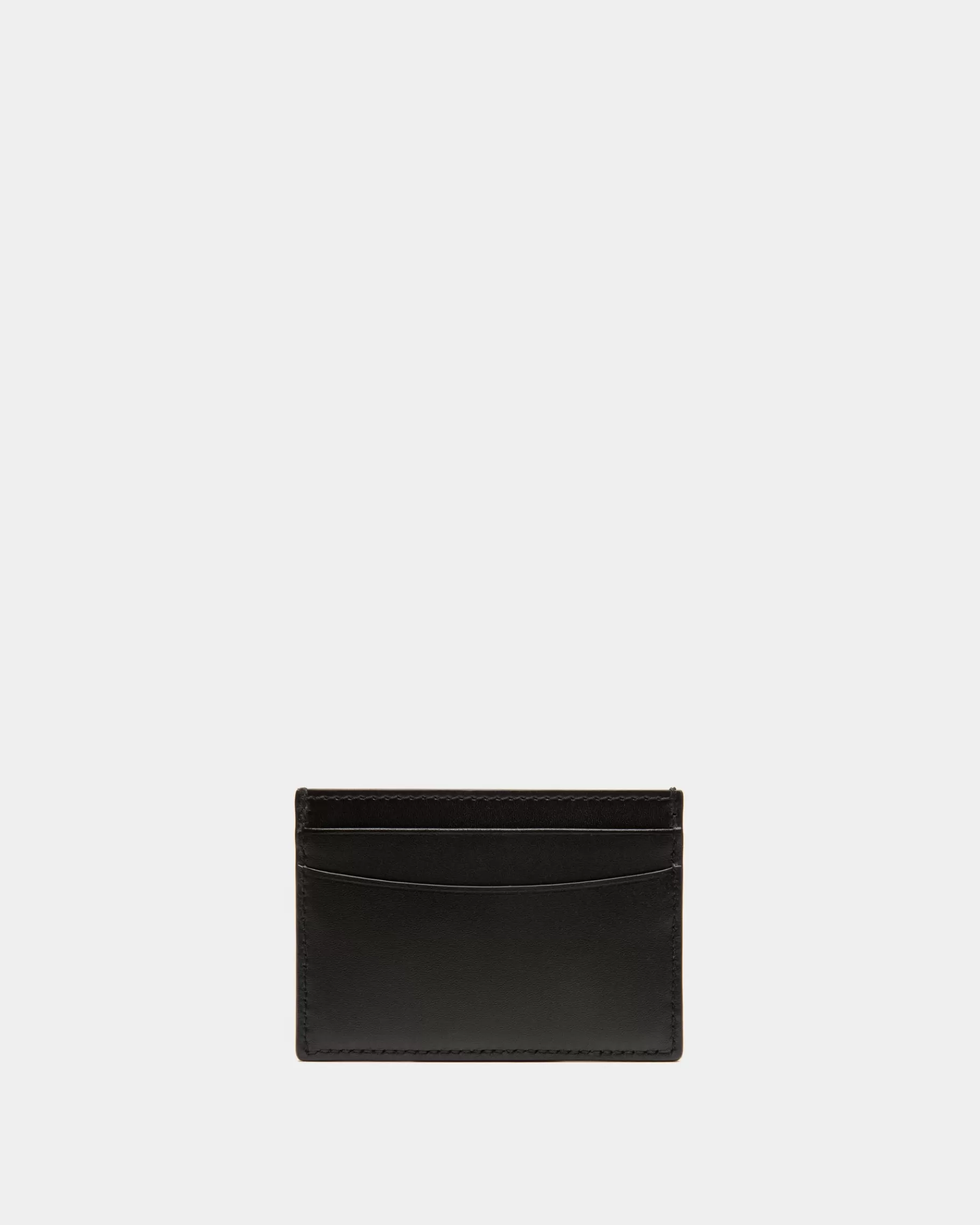 Wallets & Card Holders<Bally Busy Card Holder in Leather Black