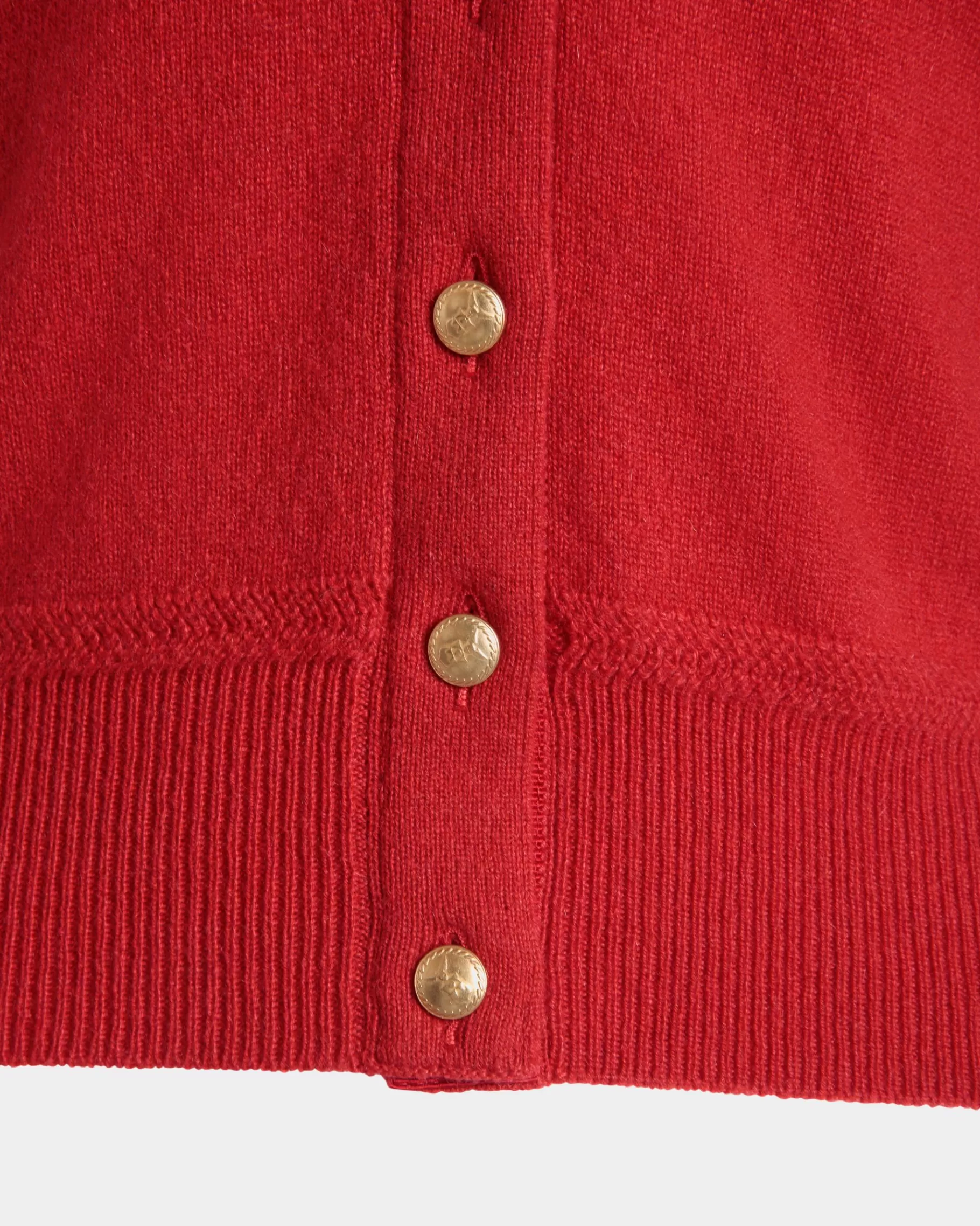 Knitwear<Bally Cardigan In Candy Cashmere Red