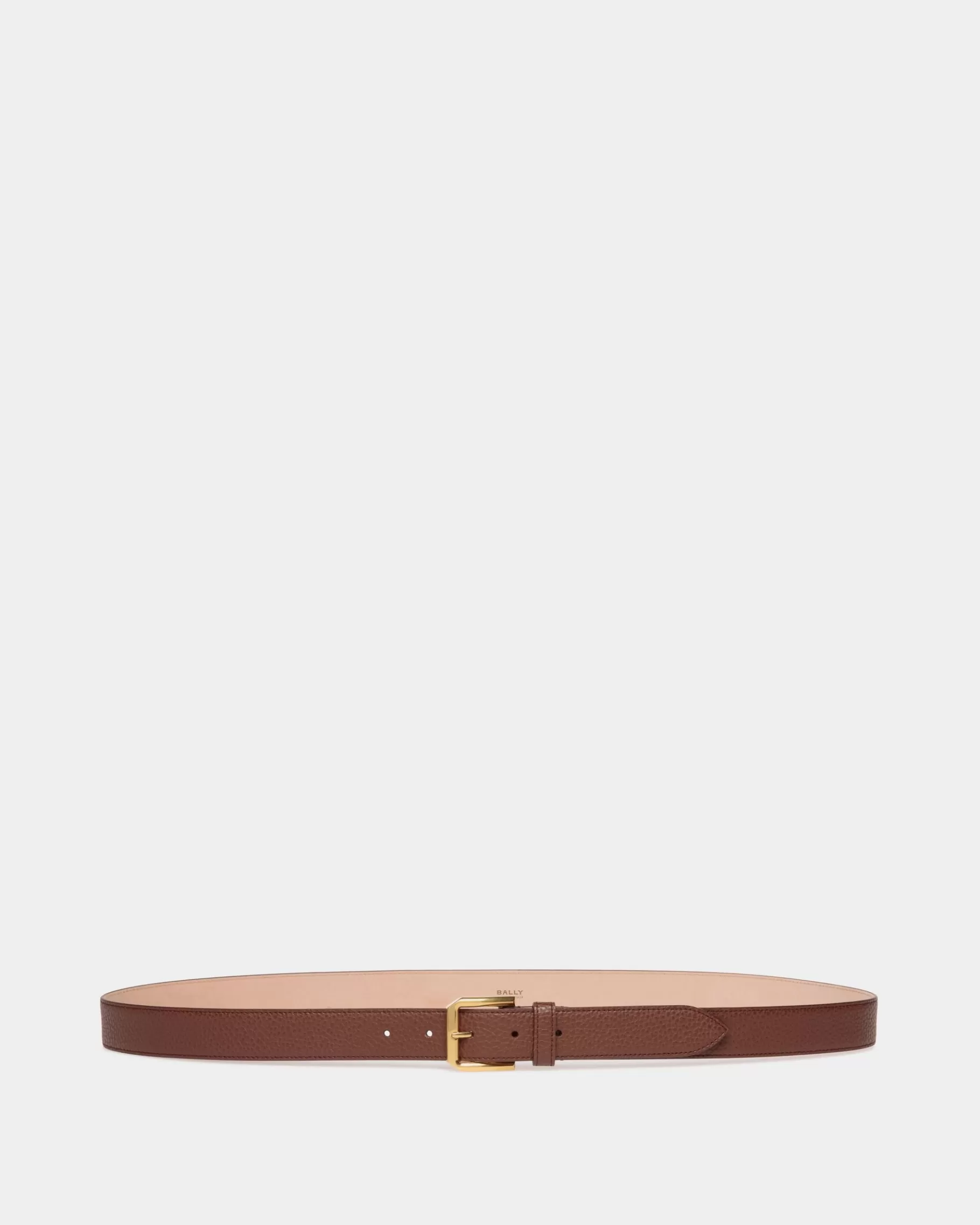 Belts<Bally Carl 30mm Belt in Leather Brown