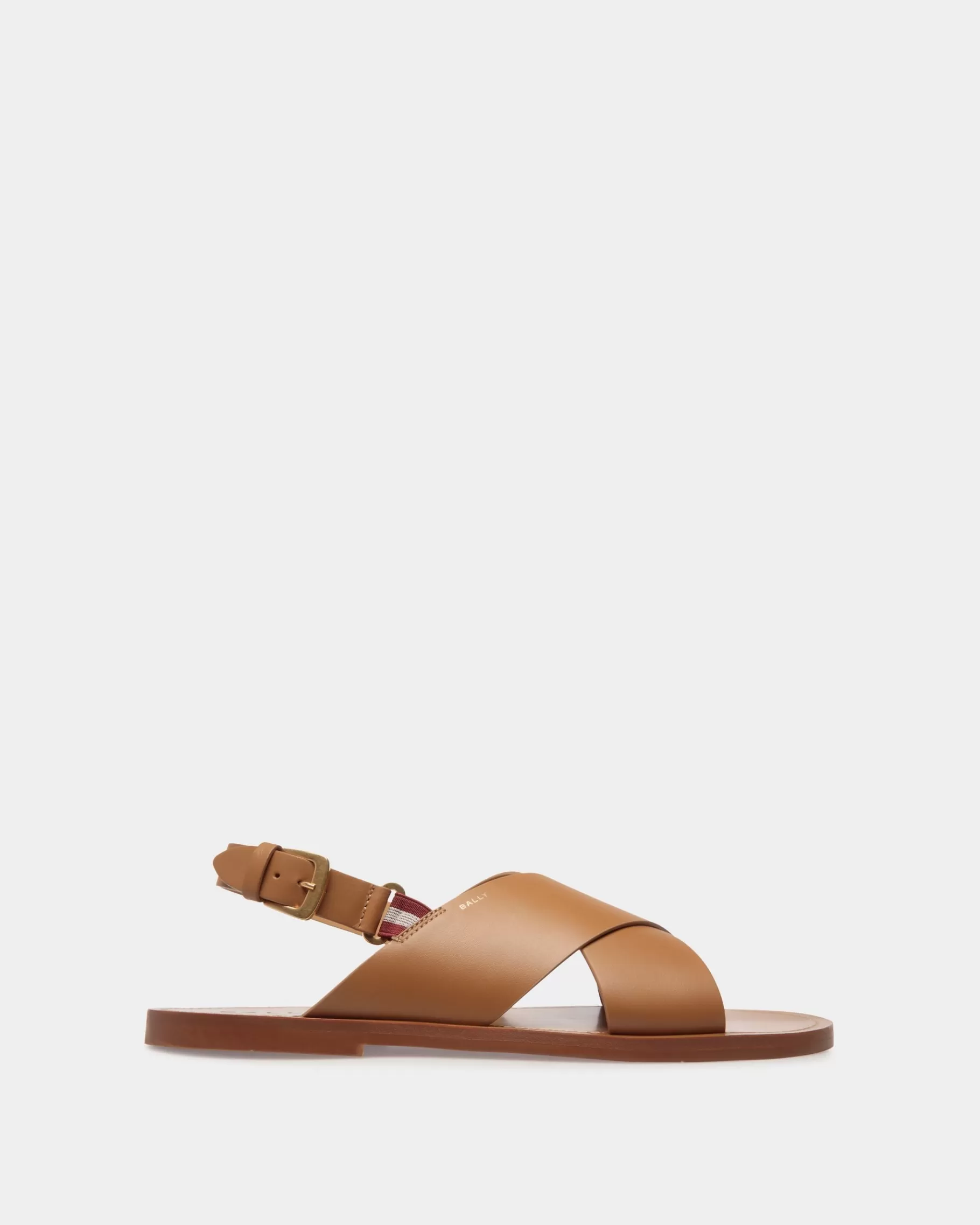 Sandals & Slides<Bally Chateau Sandal in Leather Brown