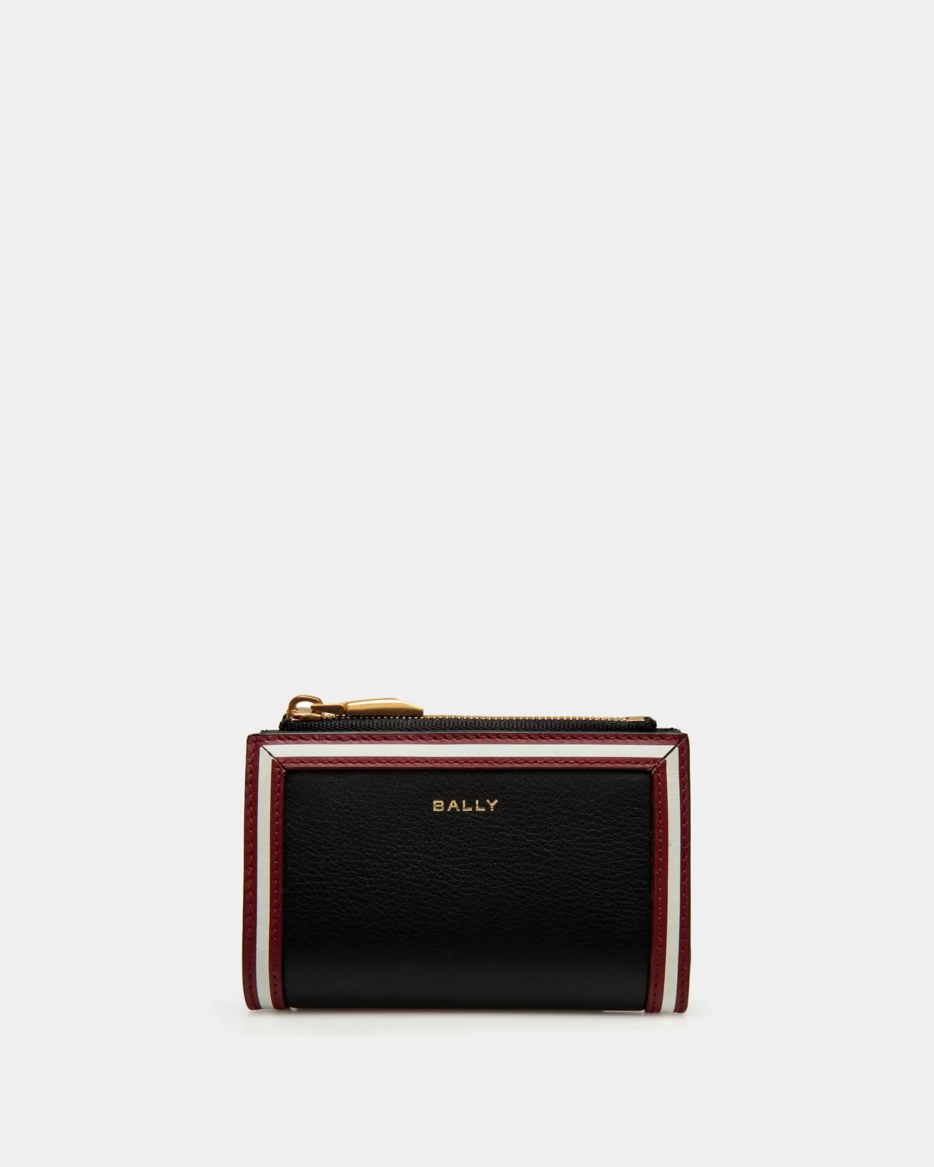 Wallets & Card Holders<Bally Code Wallet in Leather Black
