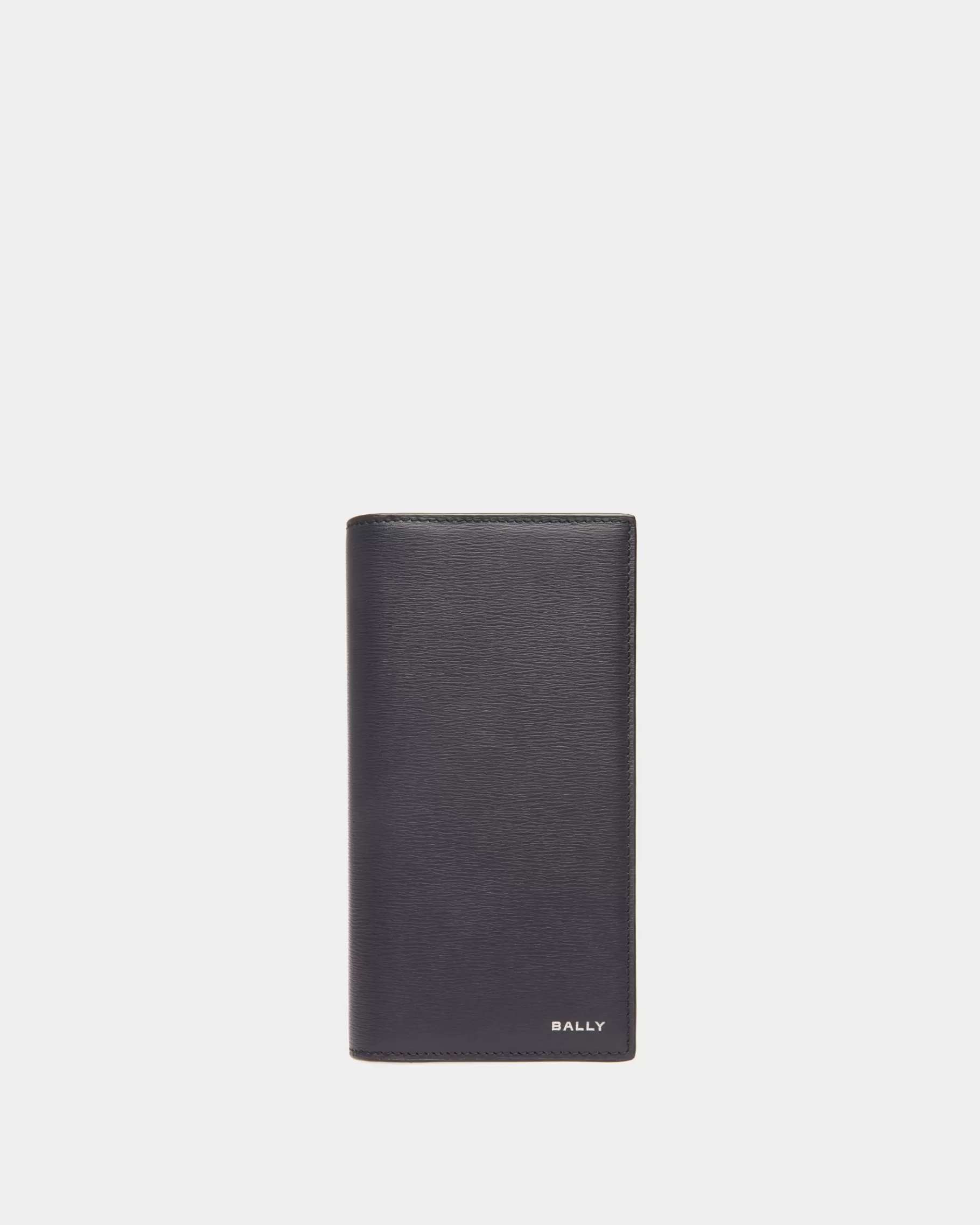 Wallets & Card Holders<Bally Crossing Continental Wallet In Midnight Leather Blue
