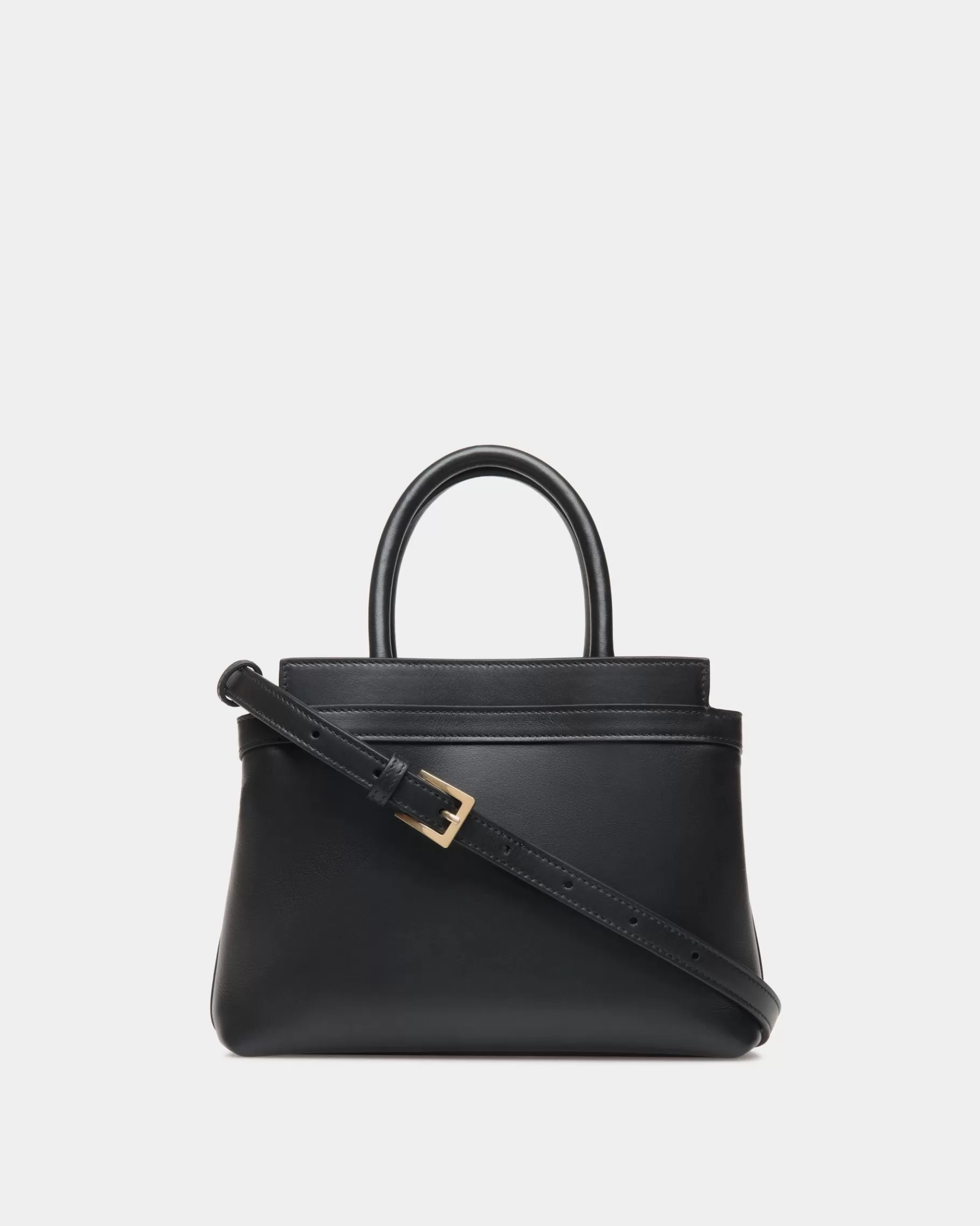 Mini & Belt Bags<Bally Deco Small Tote Bag in Leather Black