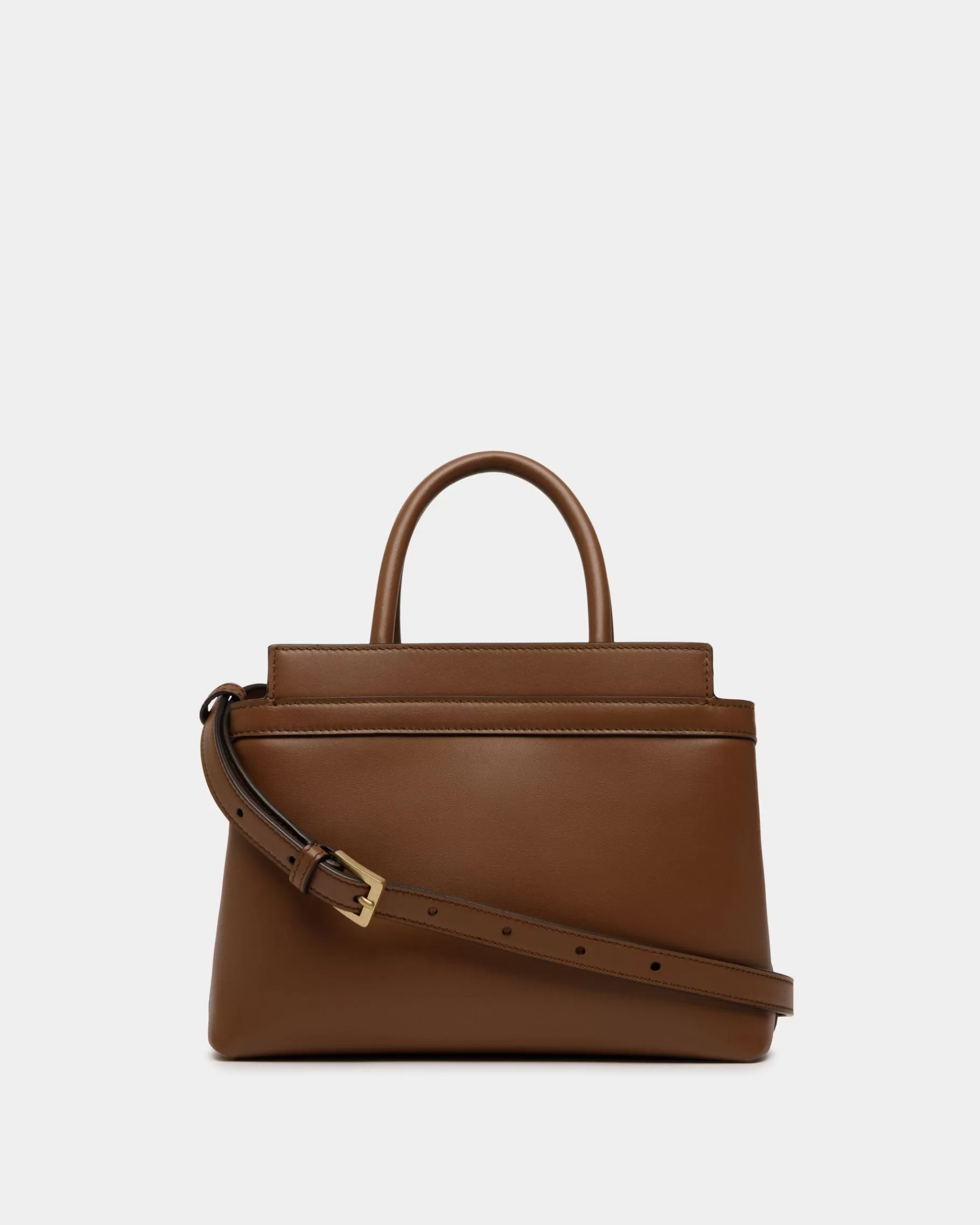 Mini & Belt Bags<Bally Deco Small Tote Bag in Leather Brown