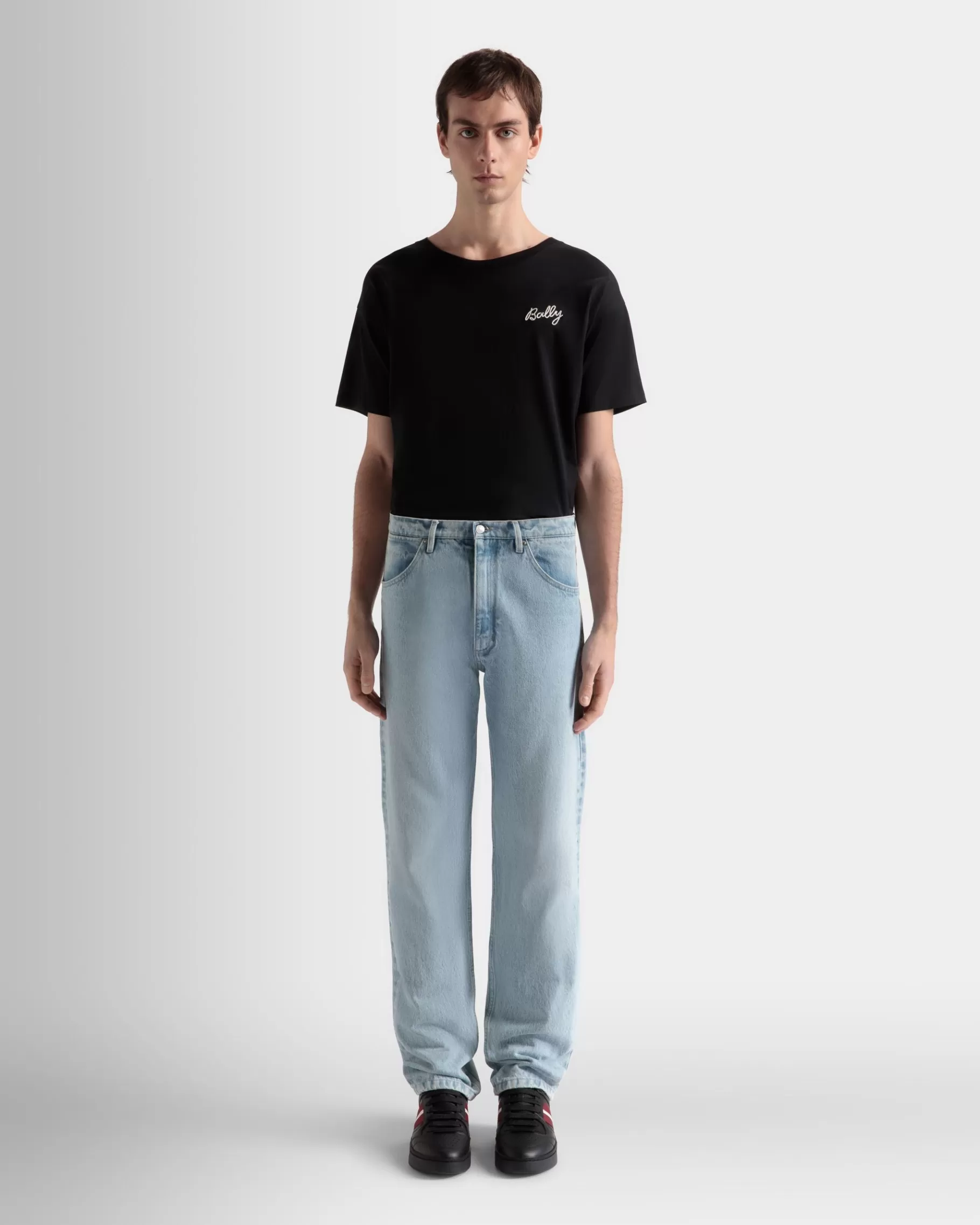 Pants<Bally Denim Pants In Light Indigo Cotton Blue