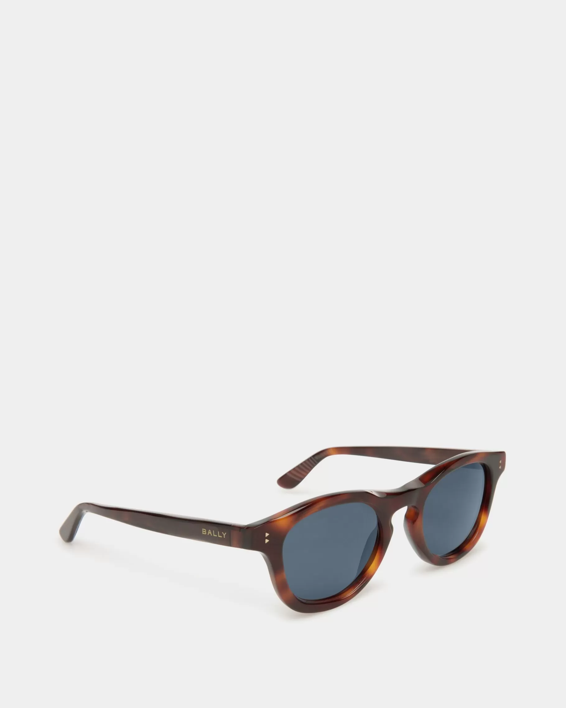Sunglasses | Sunglasses<Bally Dieter Sunglasses In Havana Acetate Brown