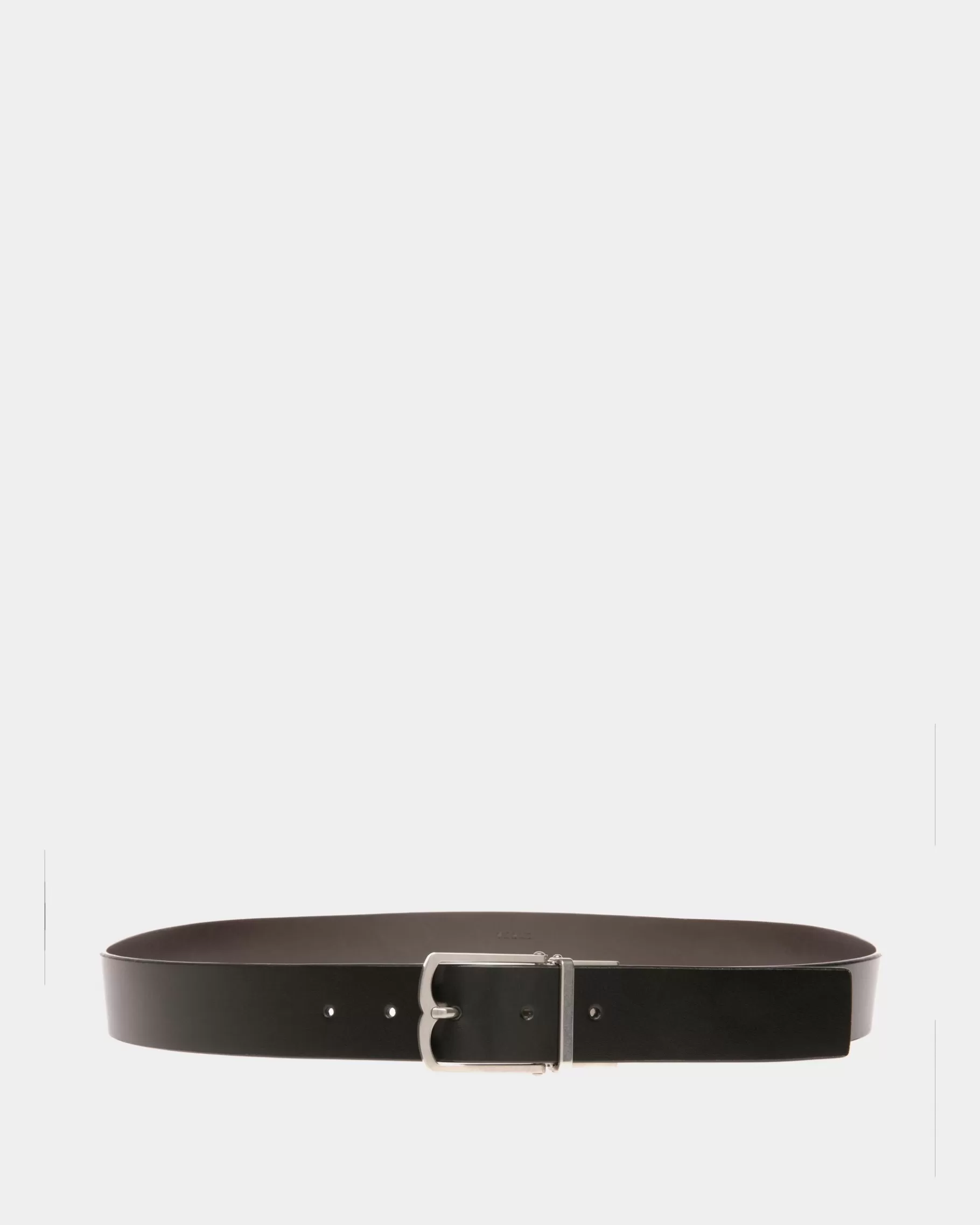 Belts<Bally Dress Belt In Leather Black