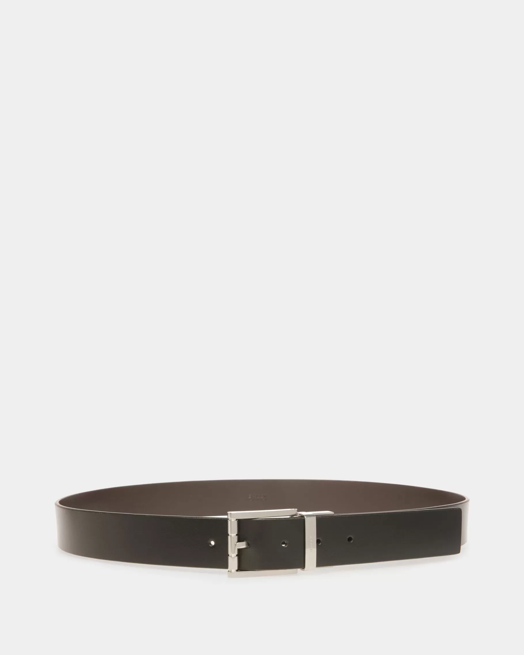 Belts<Bally Dress Belt In Leather Black