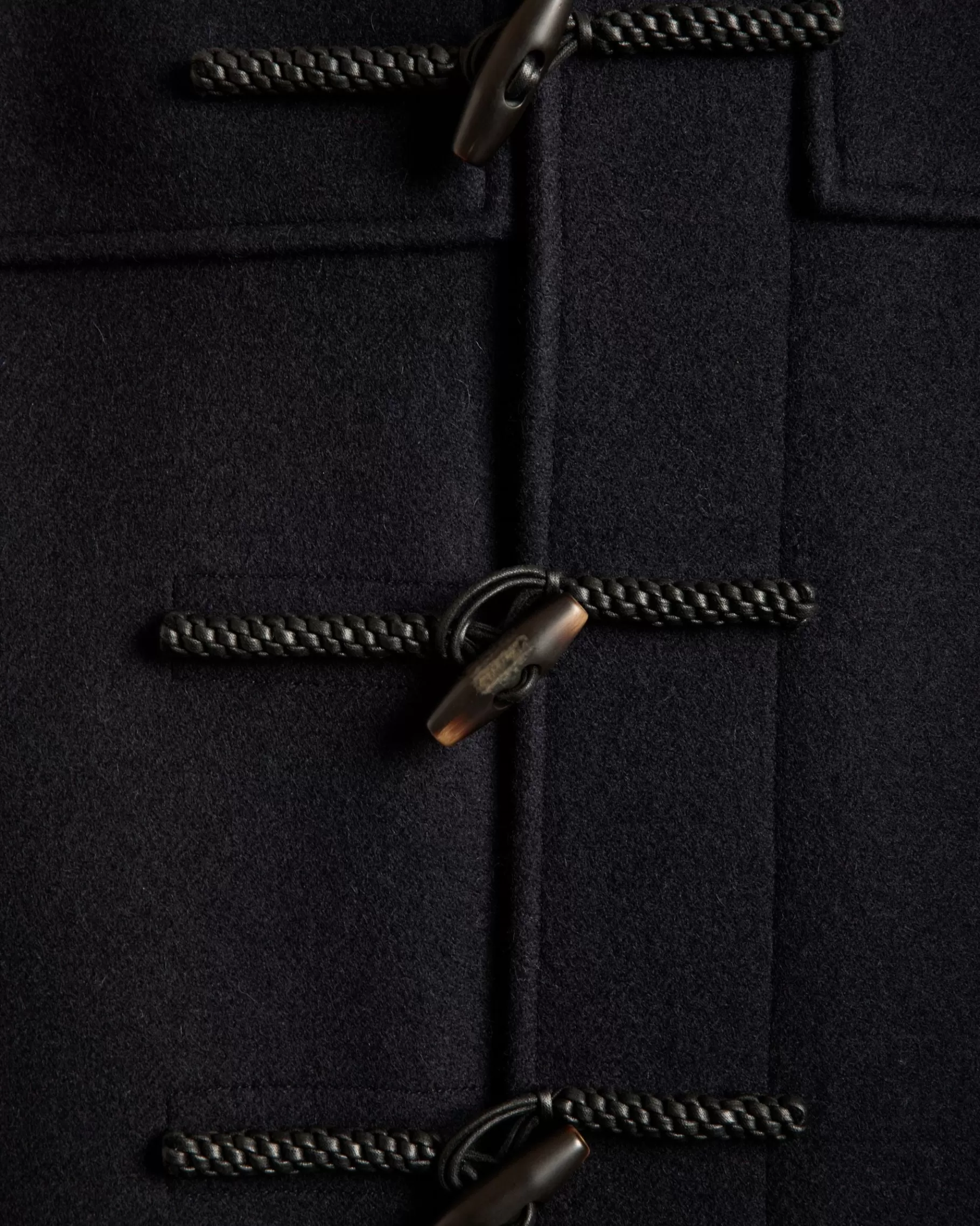Coats & Jackets<Bally Duffel Coat In Navy Wool Blue