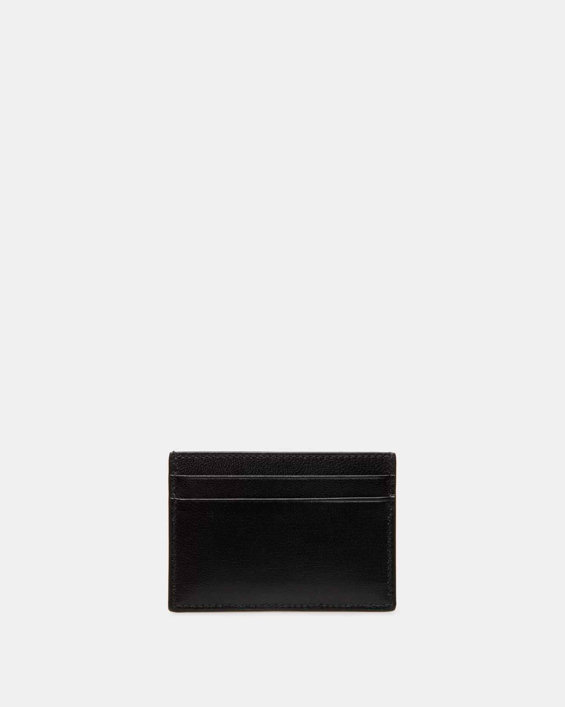 Wallets & Card Holders<Bally Easy Card Holder In Leather Black