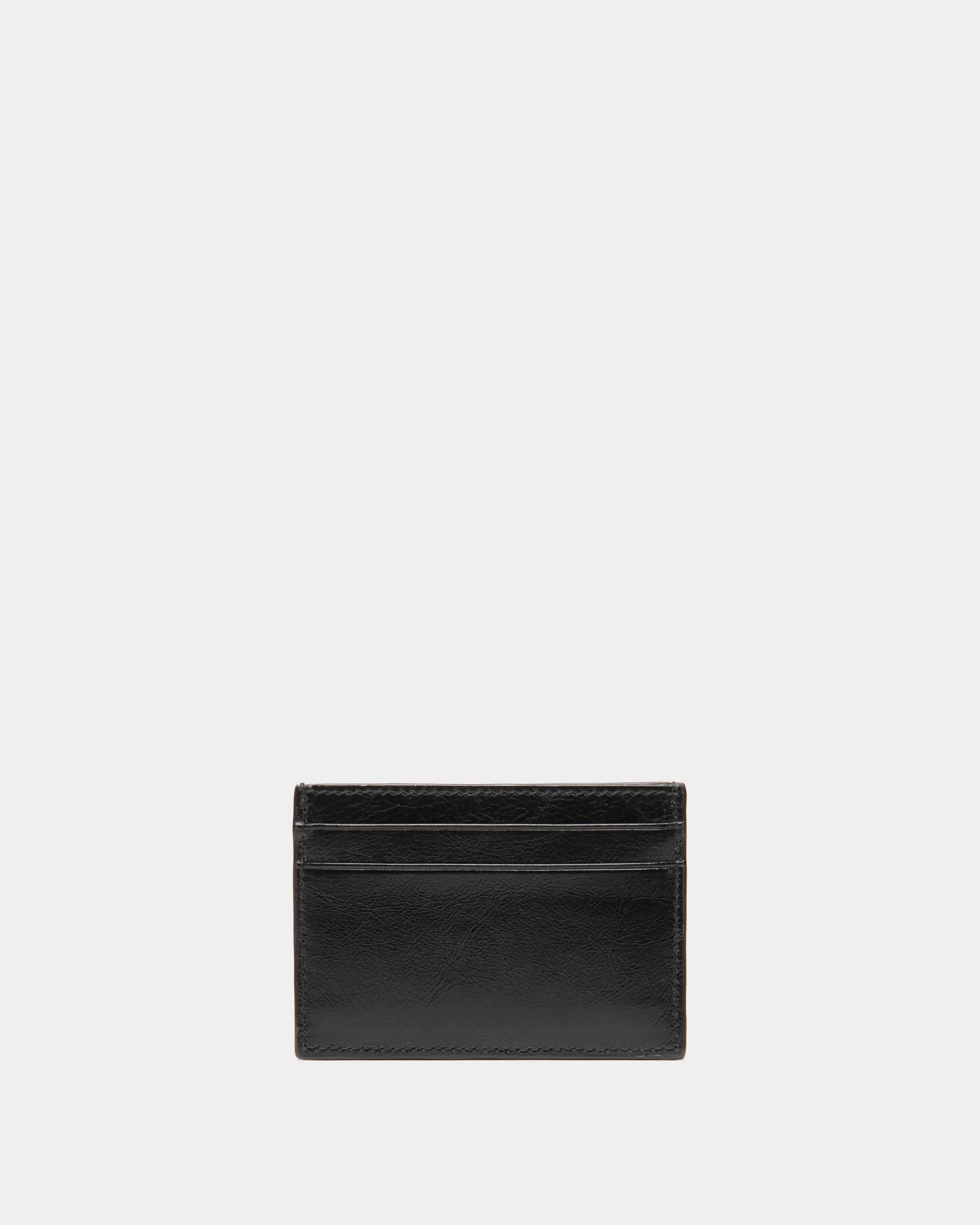 Wallets & Card Holders<Bally Easy Card Holder In Leather Black