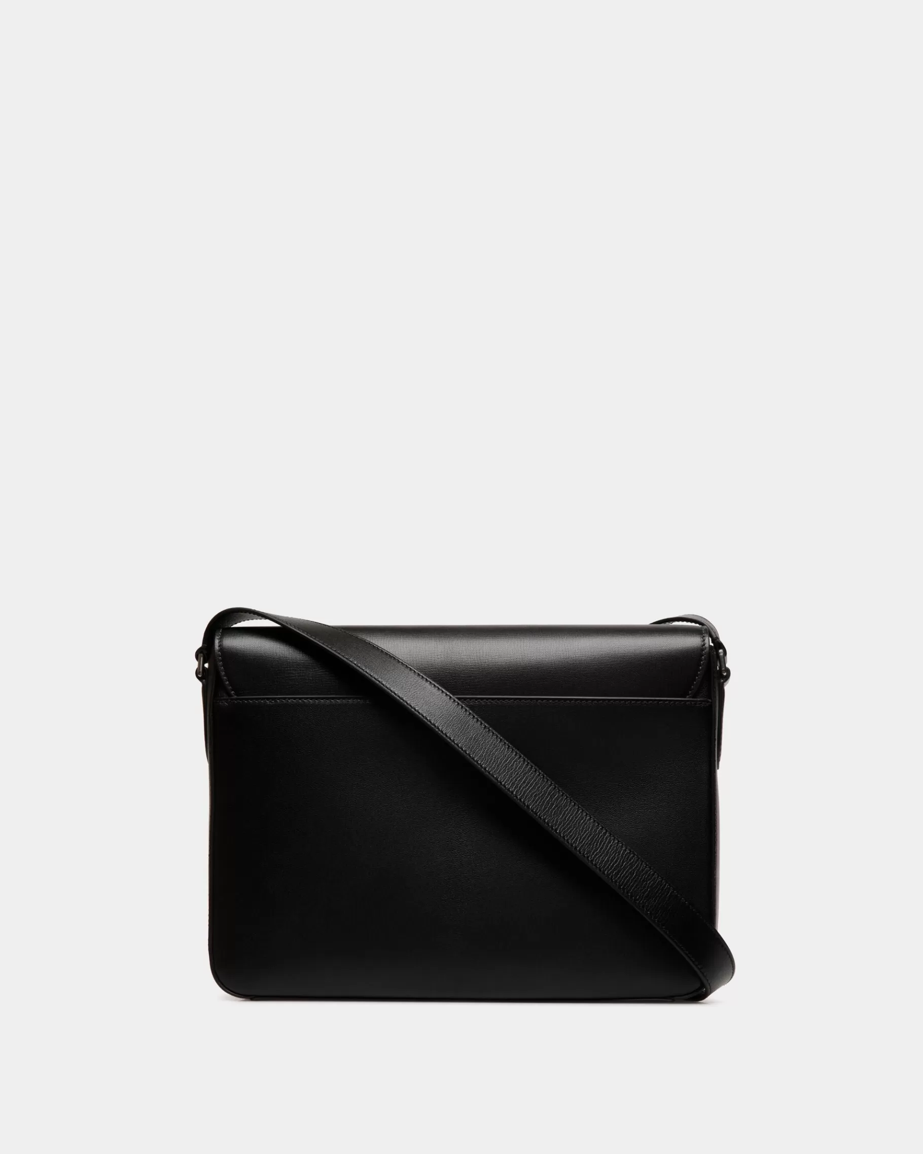 Messenger Bags<Bally Easy Messenger Bag In Leather Black