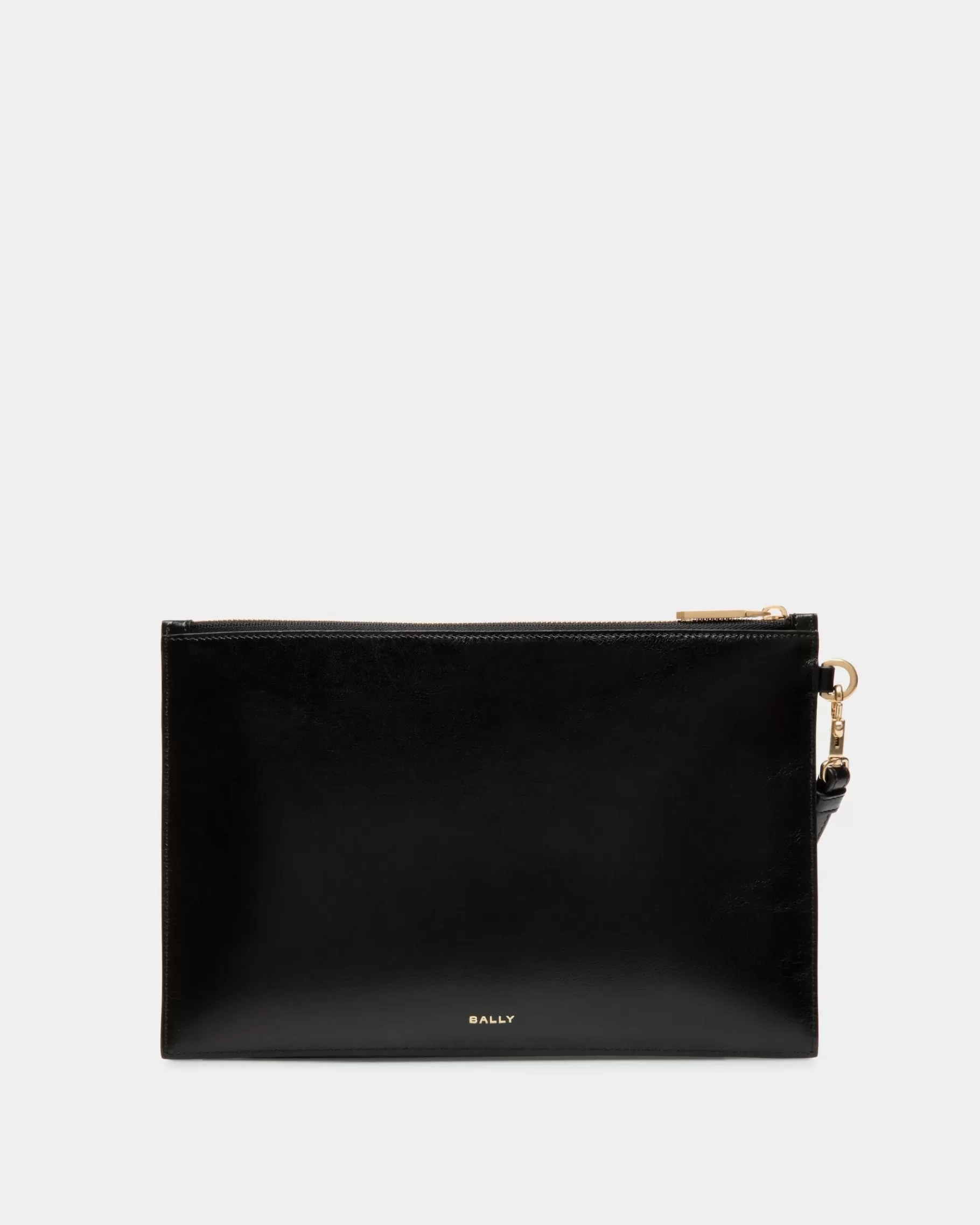 Small Accessories<Bally Easy Pochette In Leather Black