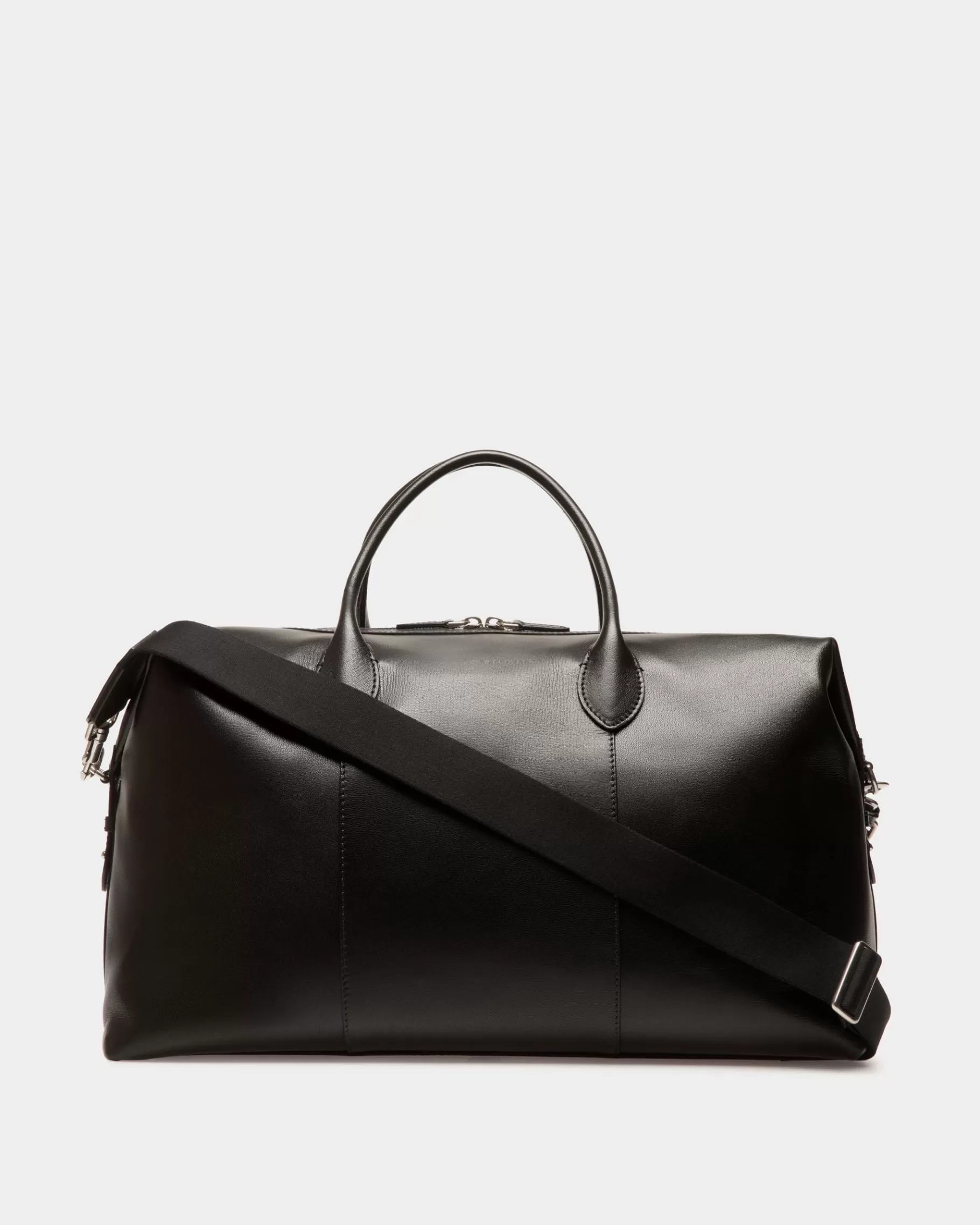 Travel Bags<Bally Easy Weekender In Leather Black