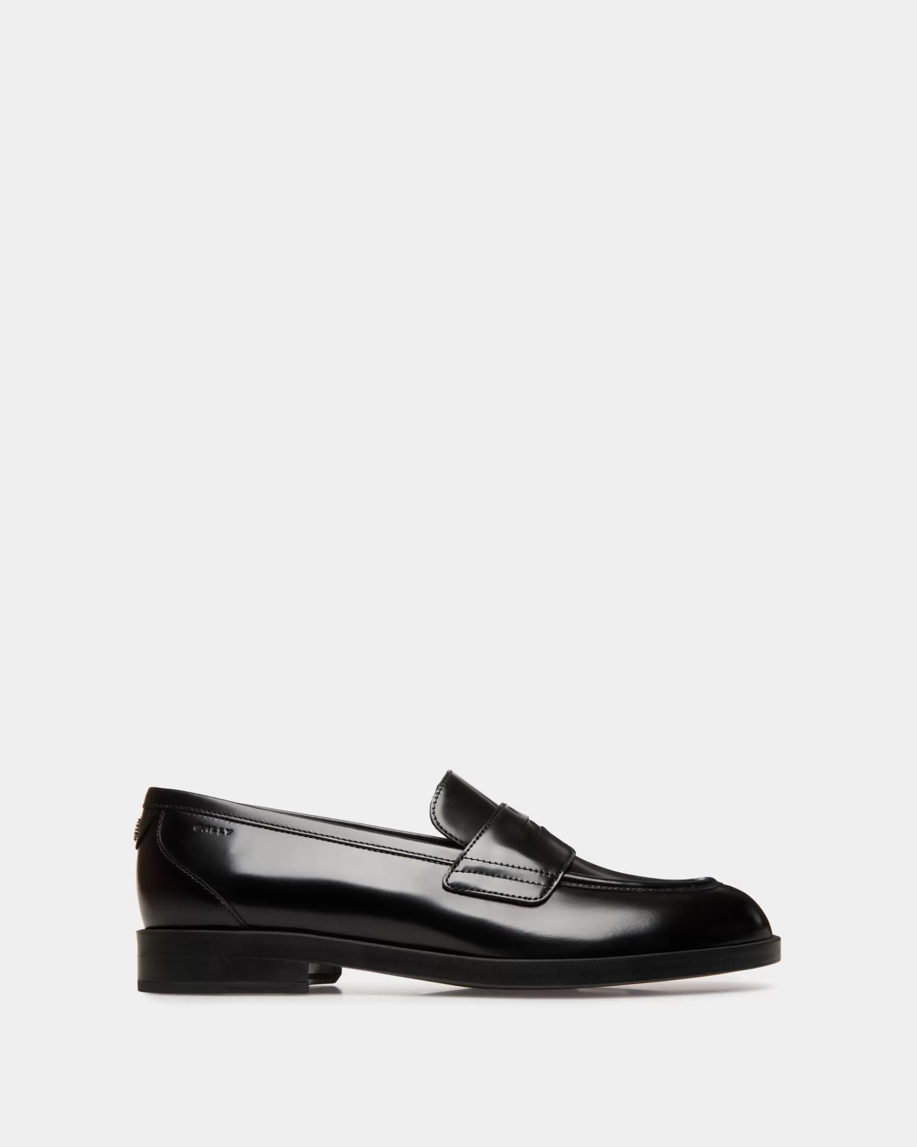 Flats & Moccasins<Bally Egli Loafer In Leather Black