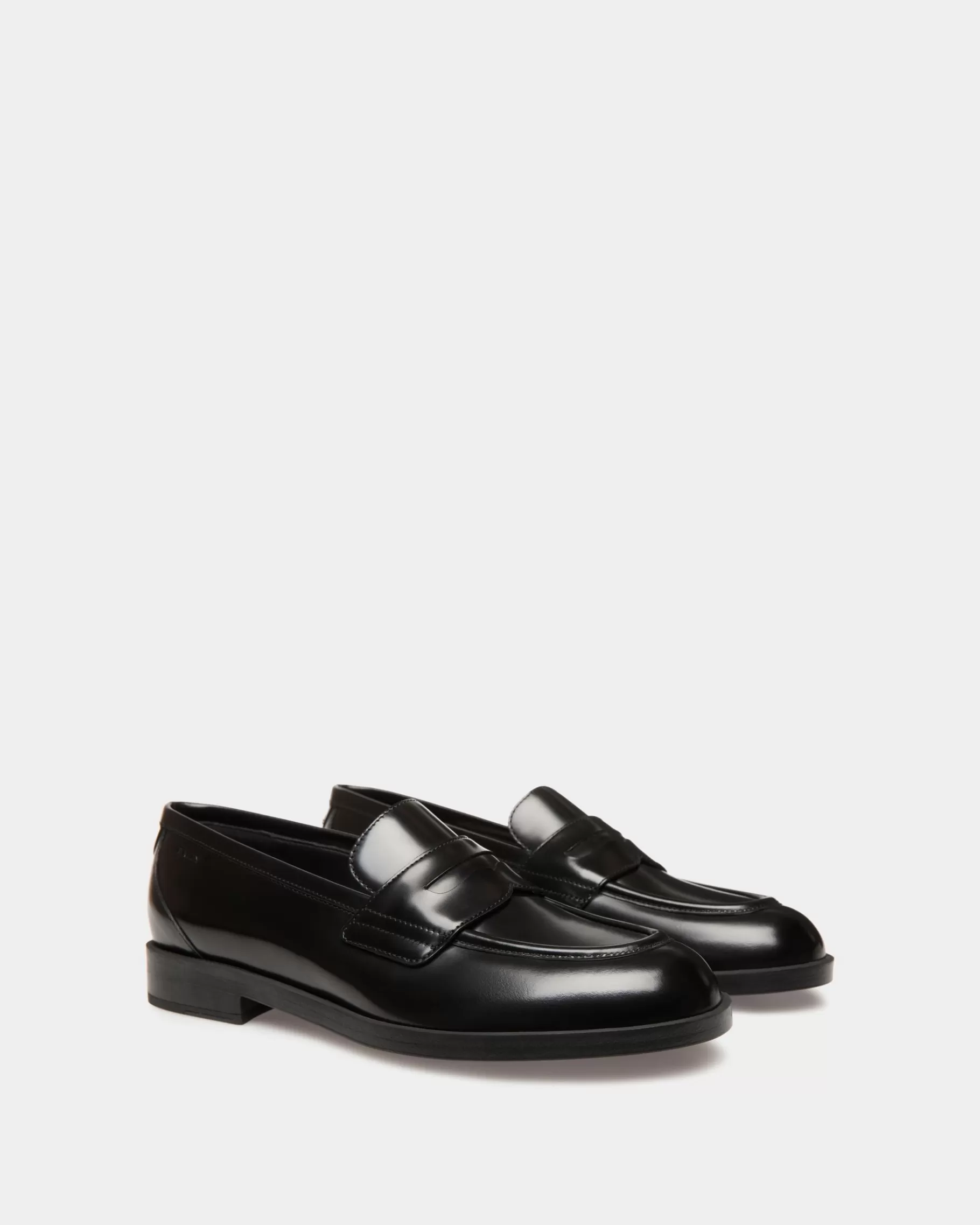 Flats & Moccasins<Bally Egli Loafer In Leather Black