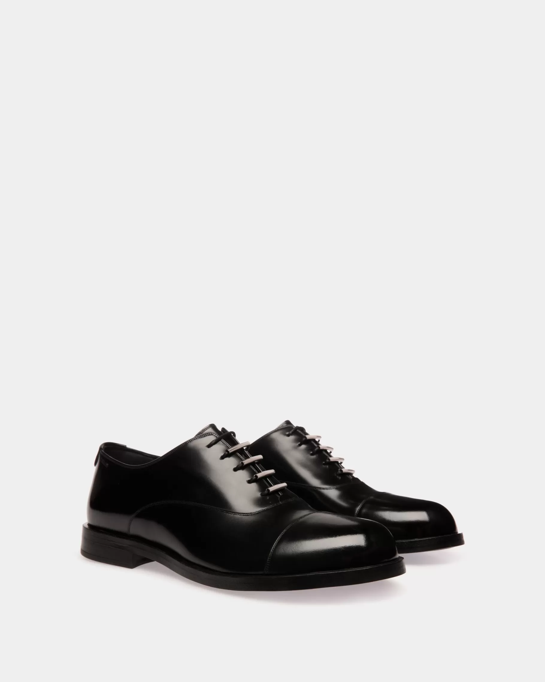 Lace Ups & Monks<Bally Egli Oxford In Leather Black