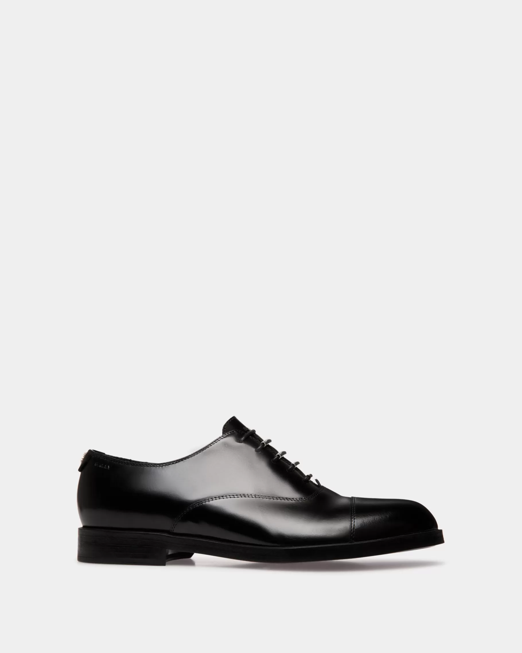 Flats & Moccasins<Bally Egli Oxford In Leather Black