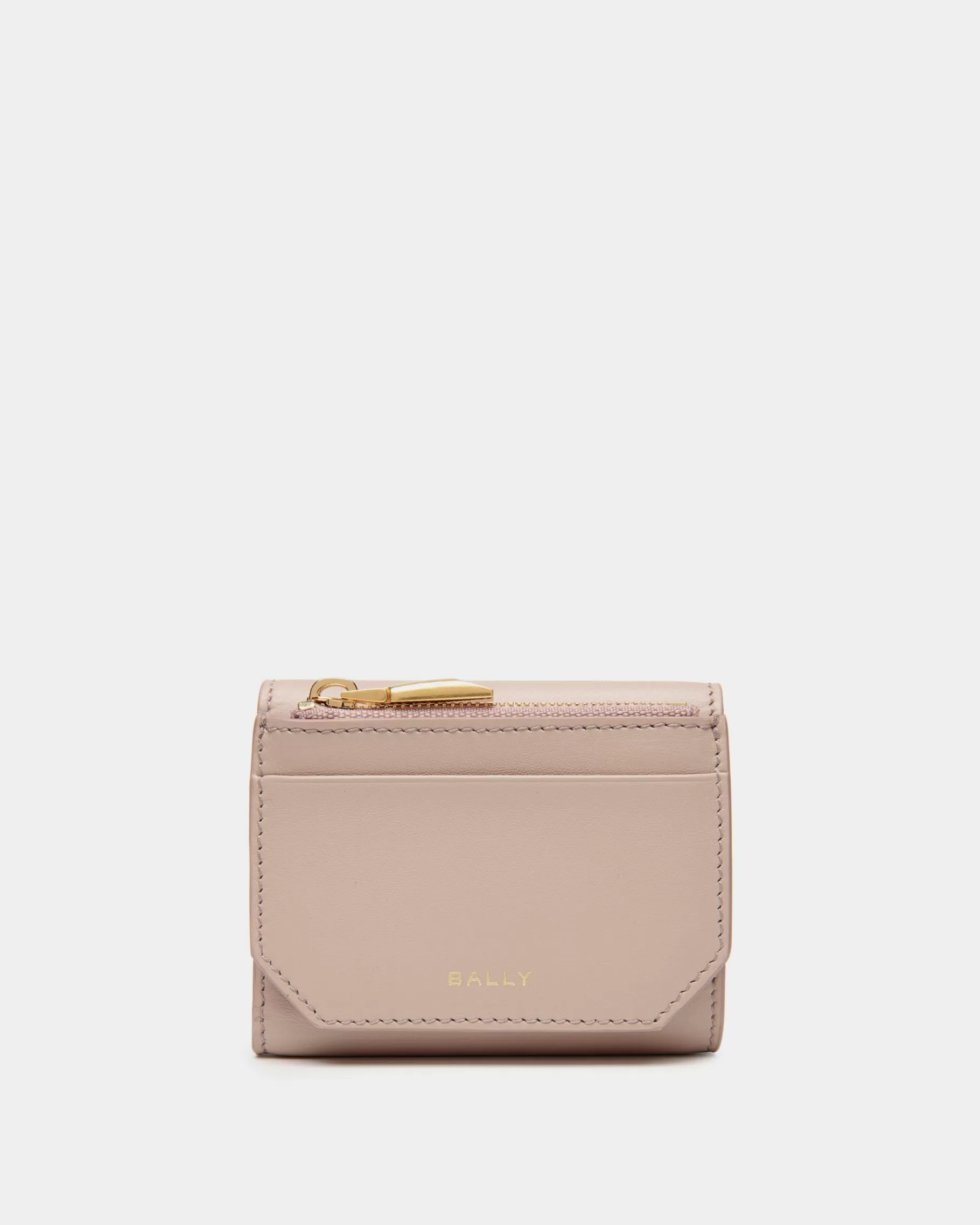 Wallets & Card Holders<Bally Emblem Wallet In Light Leather Beige