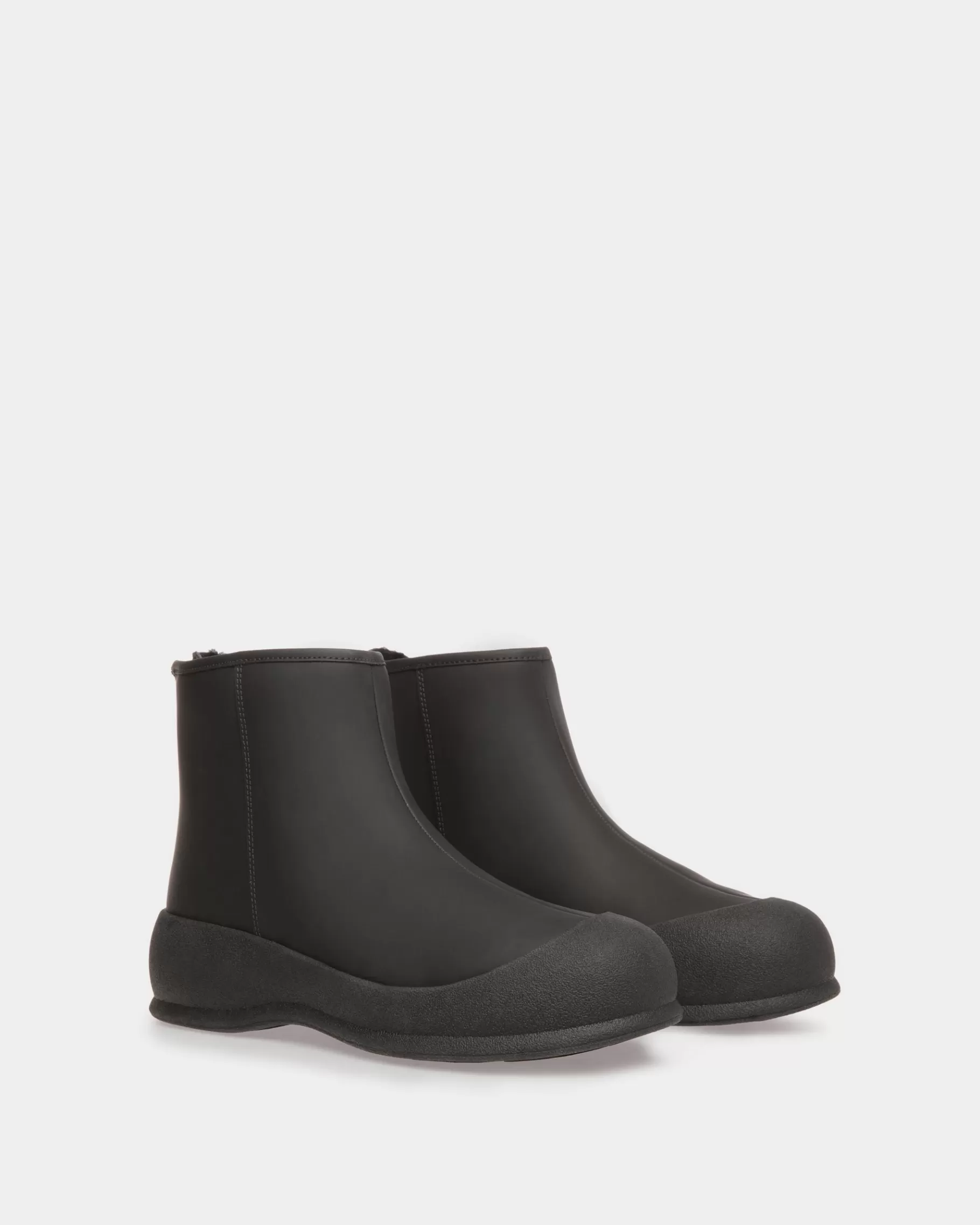 Boots & Ankle Boots<Bally Frei Snow Boots In Leather Black
