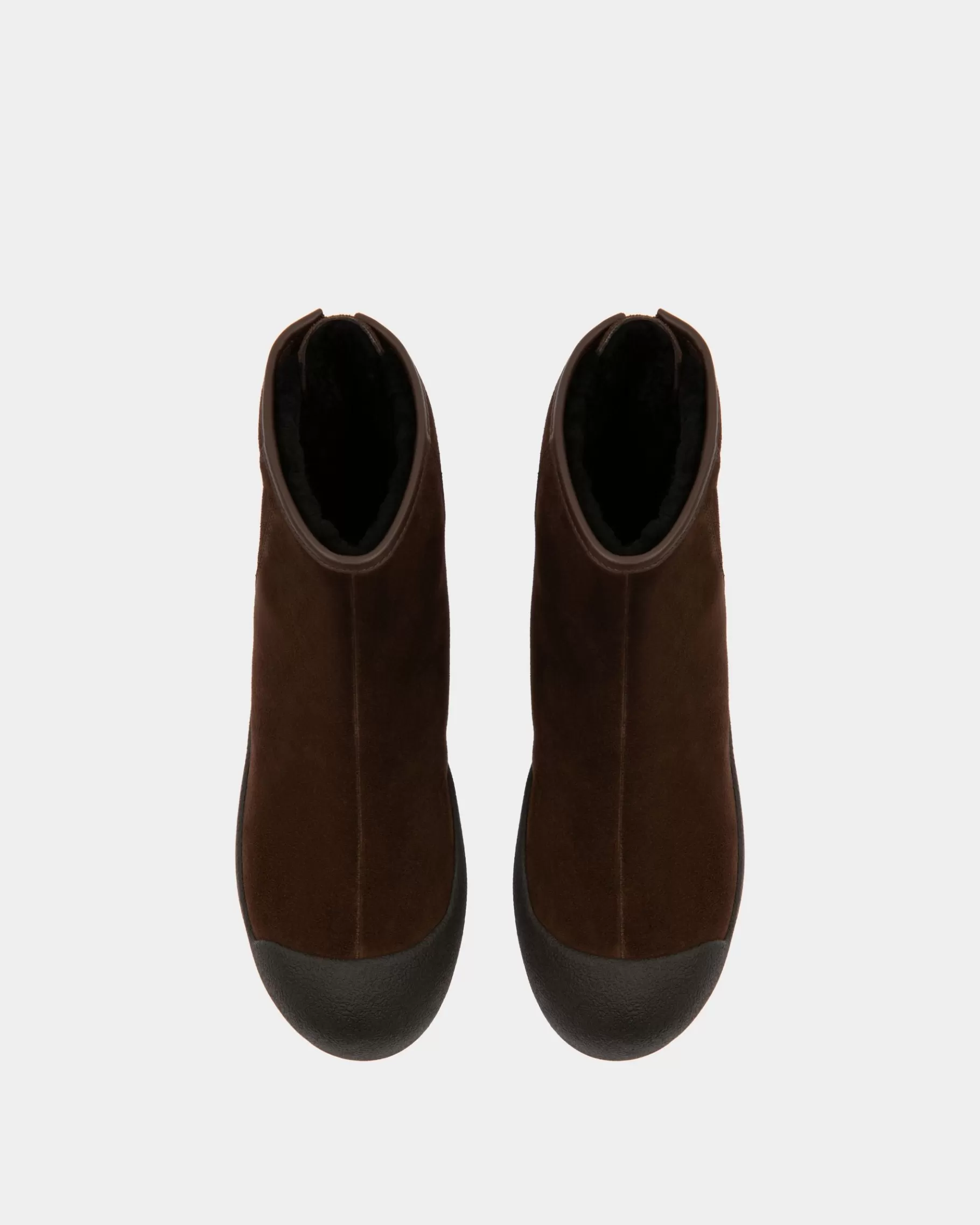 Boots & Ankle Boots<Bally Guard Leather Snow Boots In Brown