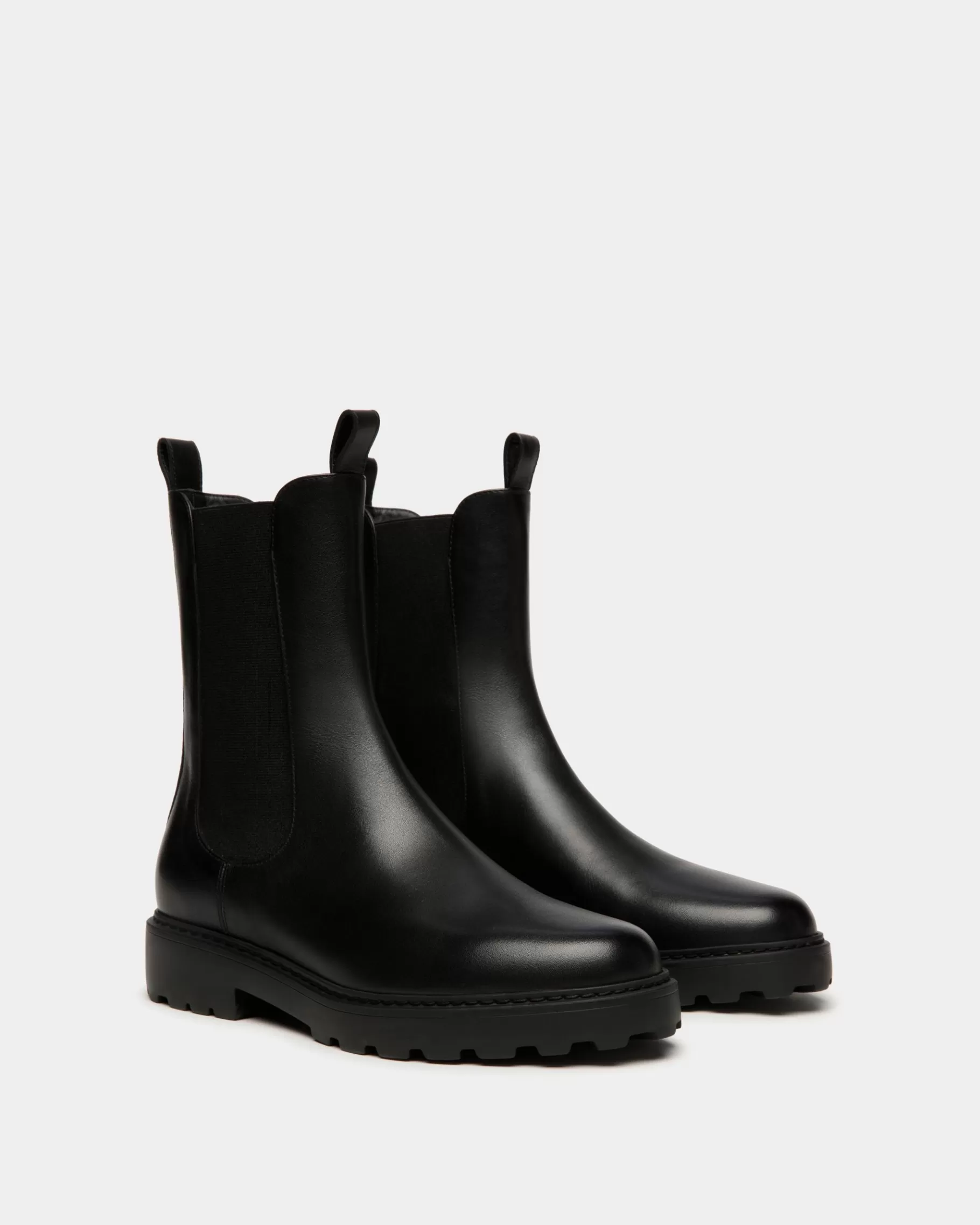 Boots & Ankle Boots<Bally Gusto Bootie In Leather Black