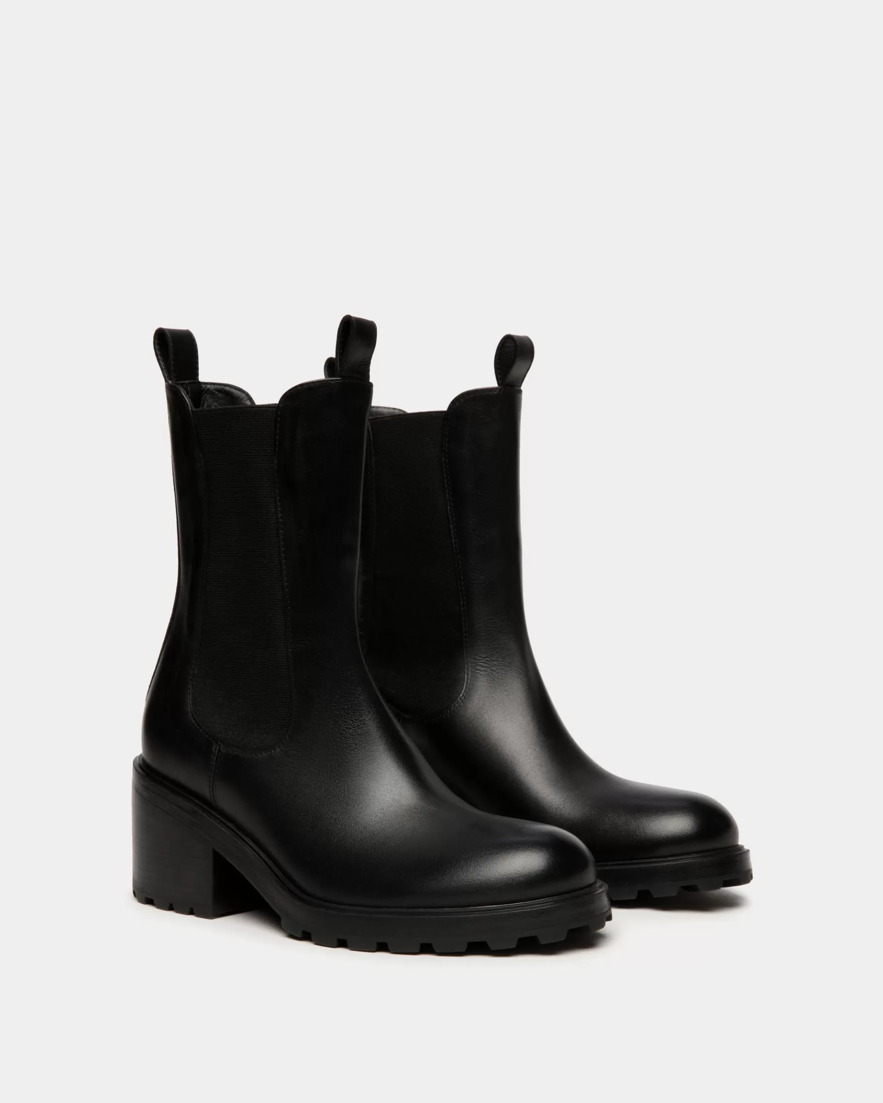 Boots & Ankle Boots<Bally Gusto Bootie in Leather Black