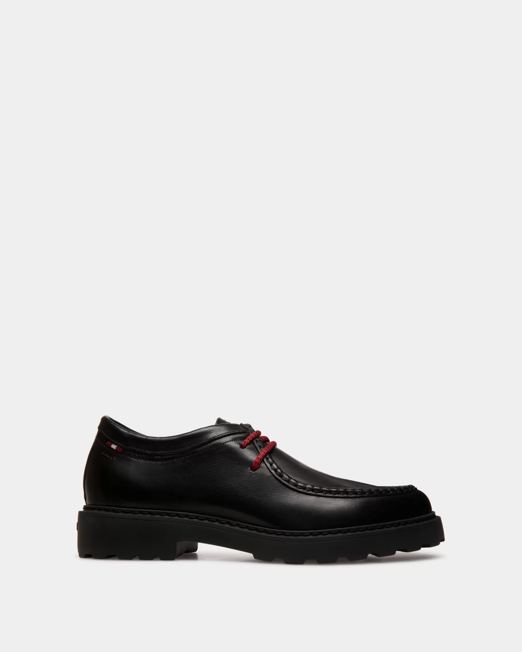Lace Ups & Monks<Bally Gusto Derby in Leather Black