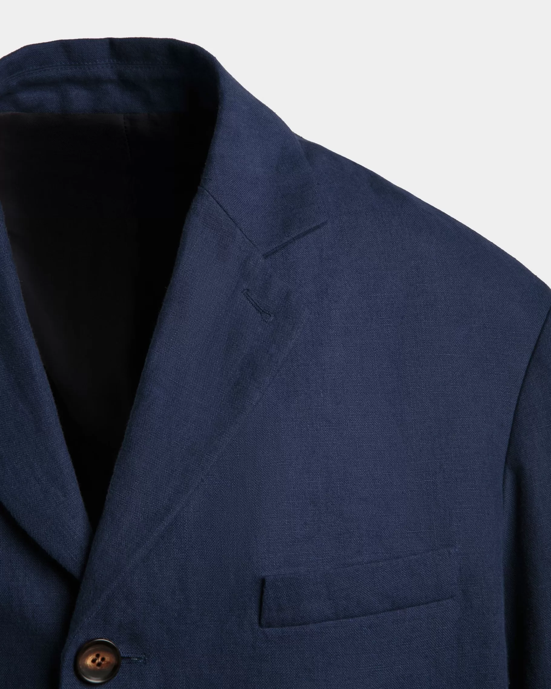 Coats & Jackets<Bally Jacket in Navy Linen Blue