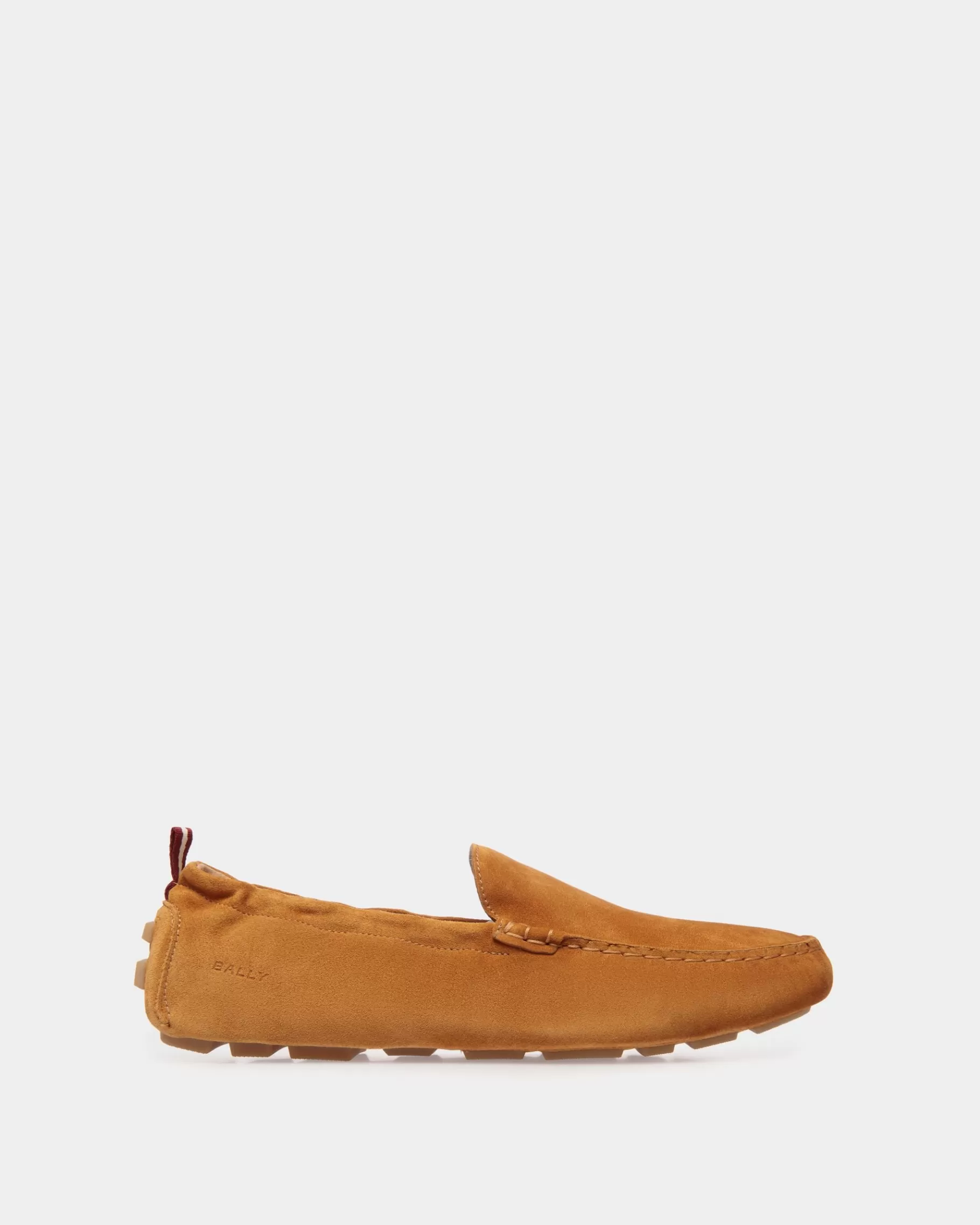 Drivers<Bally Kerbs Driver in Suede Leather Brown