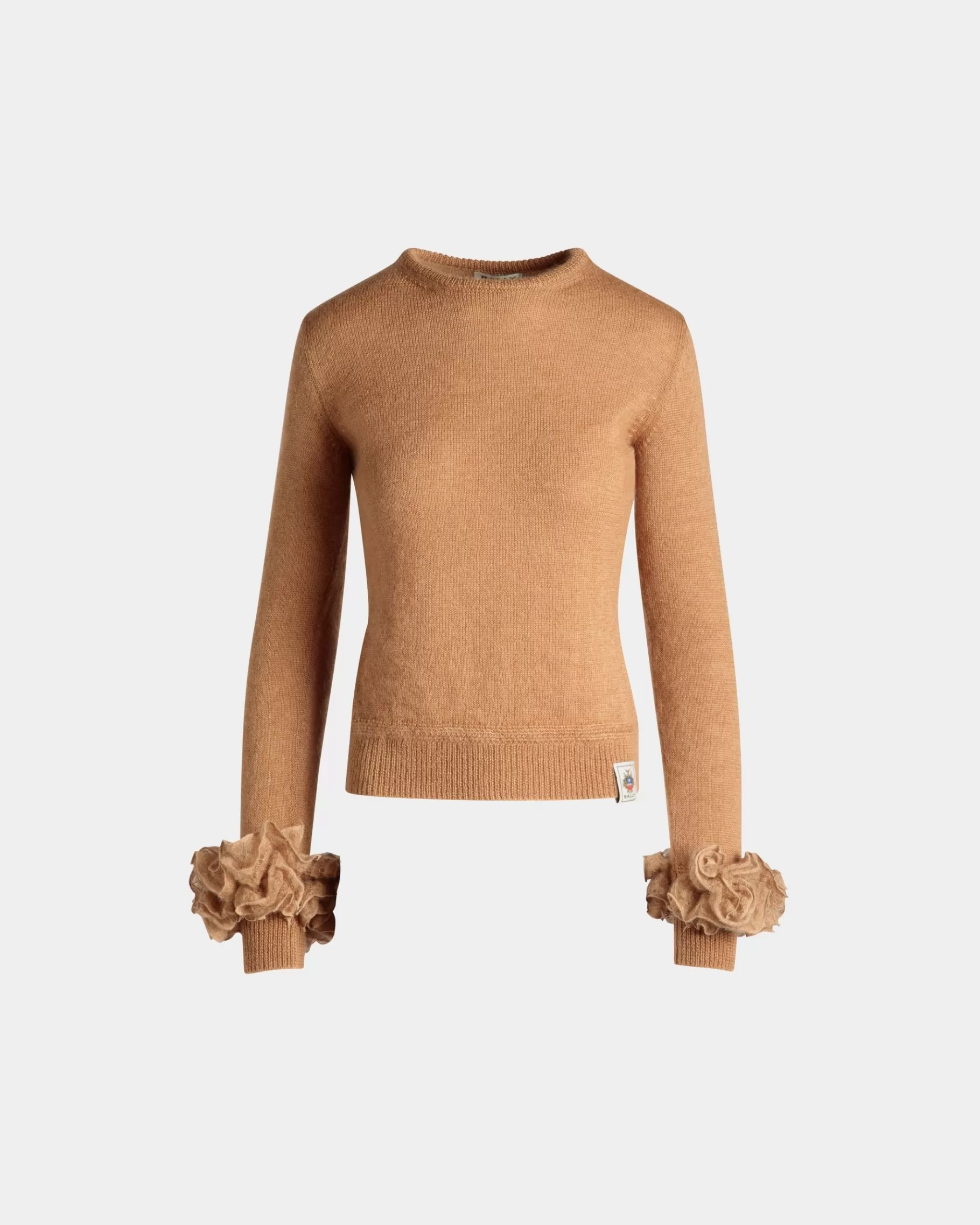 Knitwear<Bally Knit Top In Light Mohair And Silk Beige
