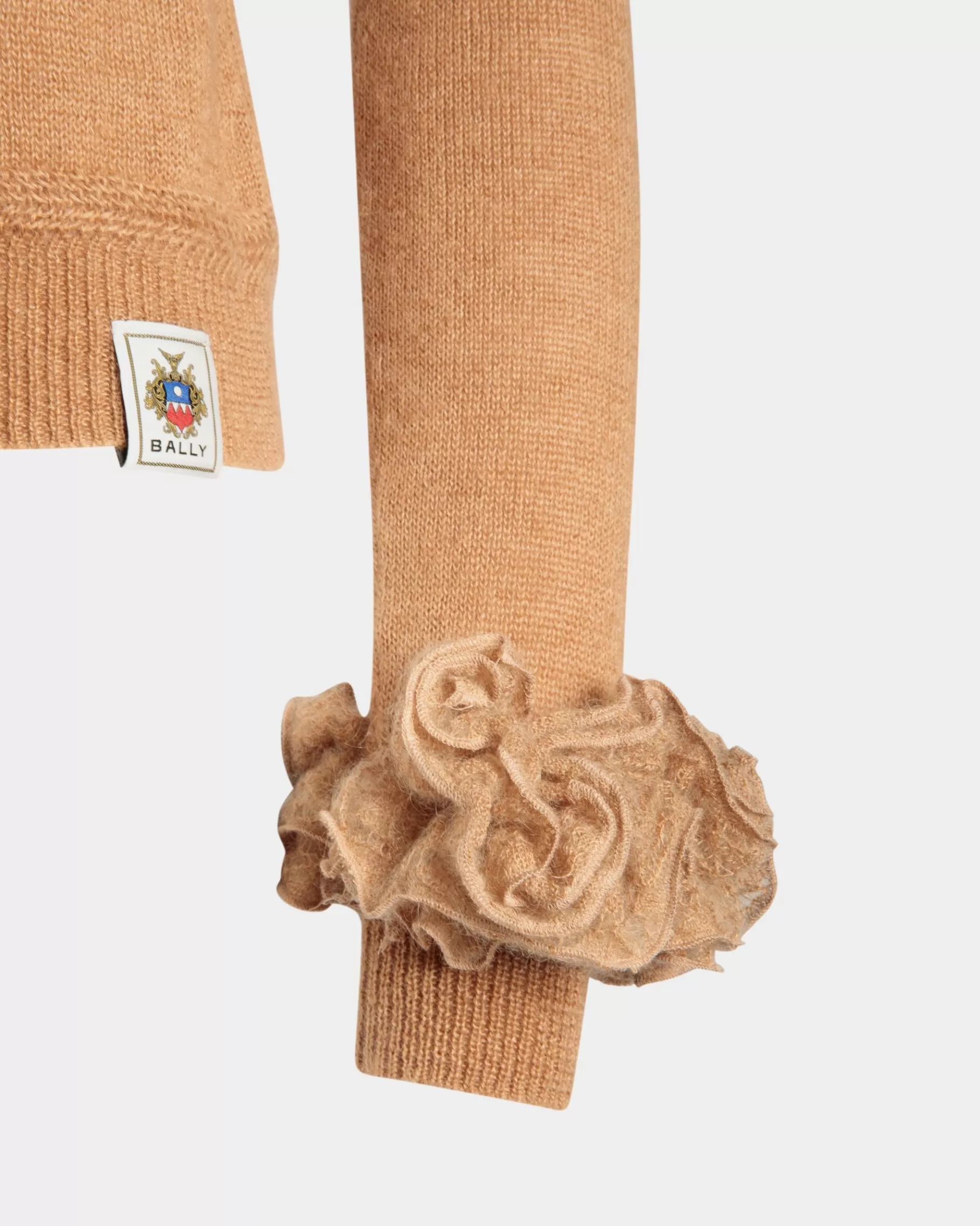 Knitwear<Bally Knit Top In Light Mohair And Silk Beige