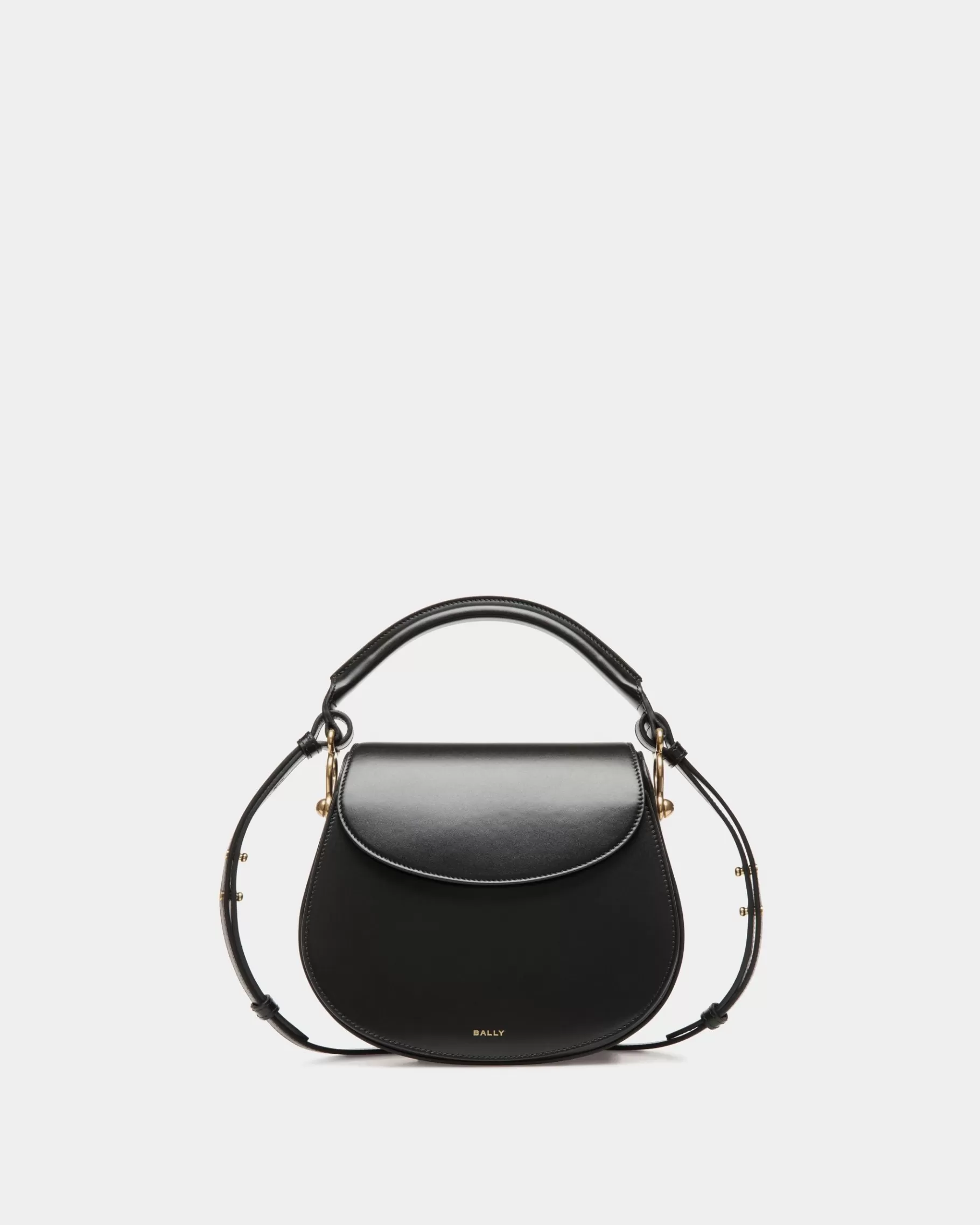 Cross-body Bags<Bally Lune Crossbody Bag In Leather Black