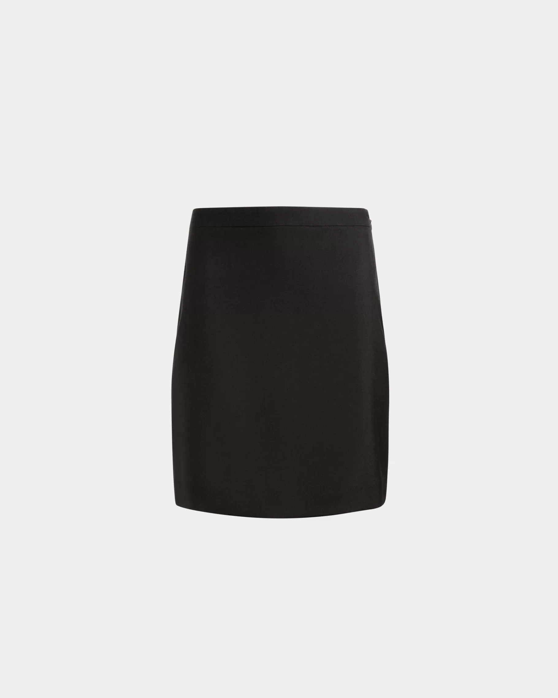 Dresses & Skirts<Bally Mini Skirt in Wool Black