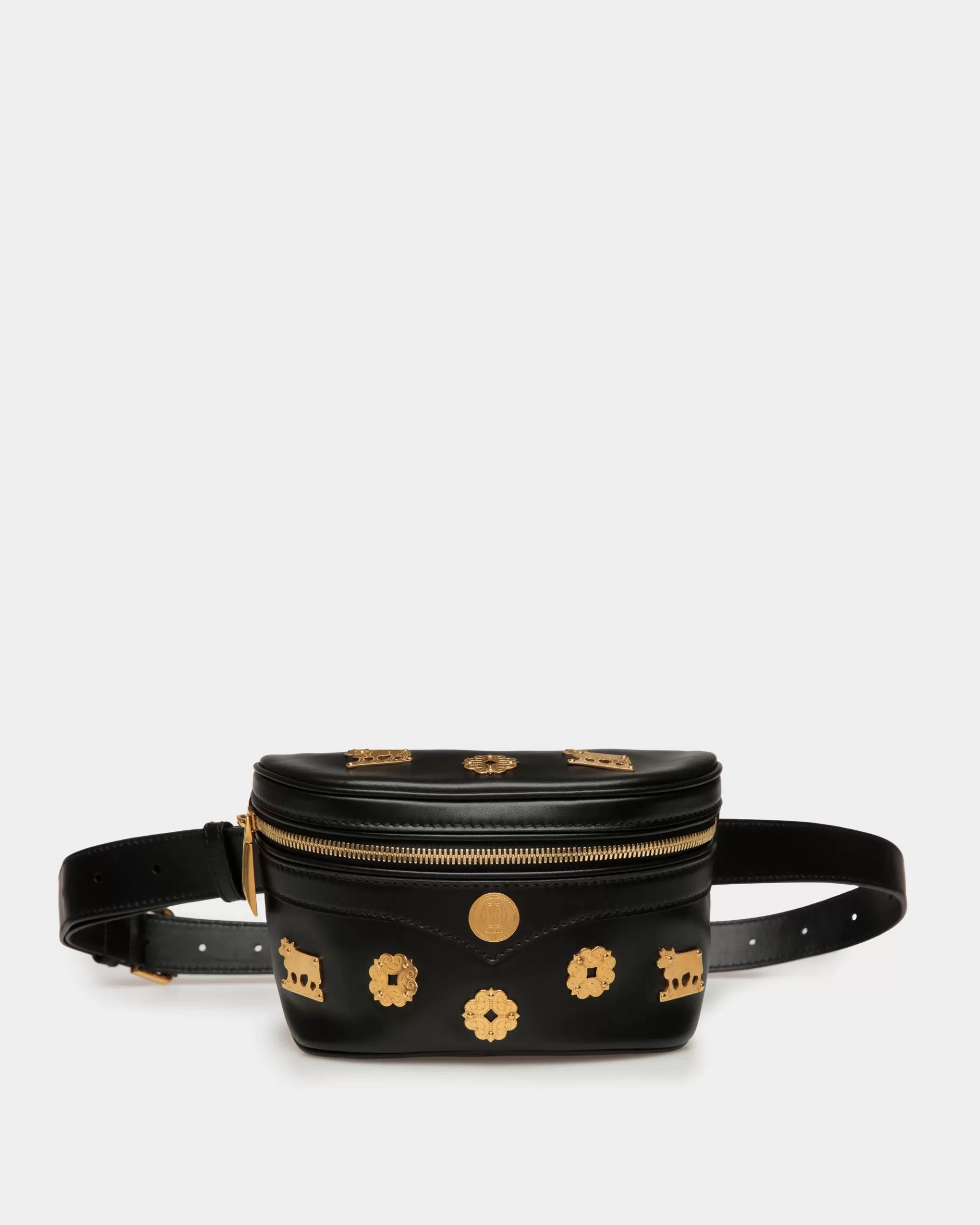 Mini & Belt Bags<Bally Mountain Belt Bag  in Leather Black